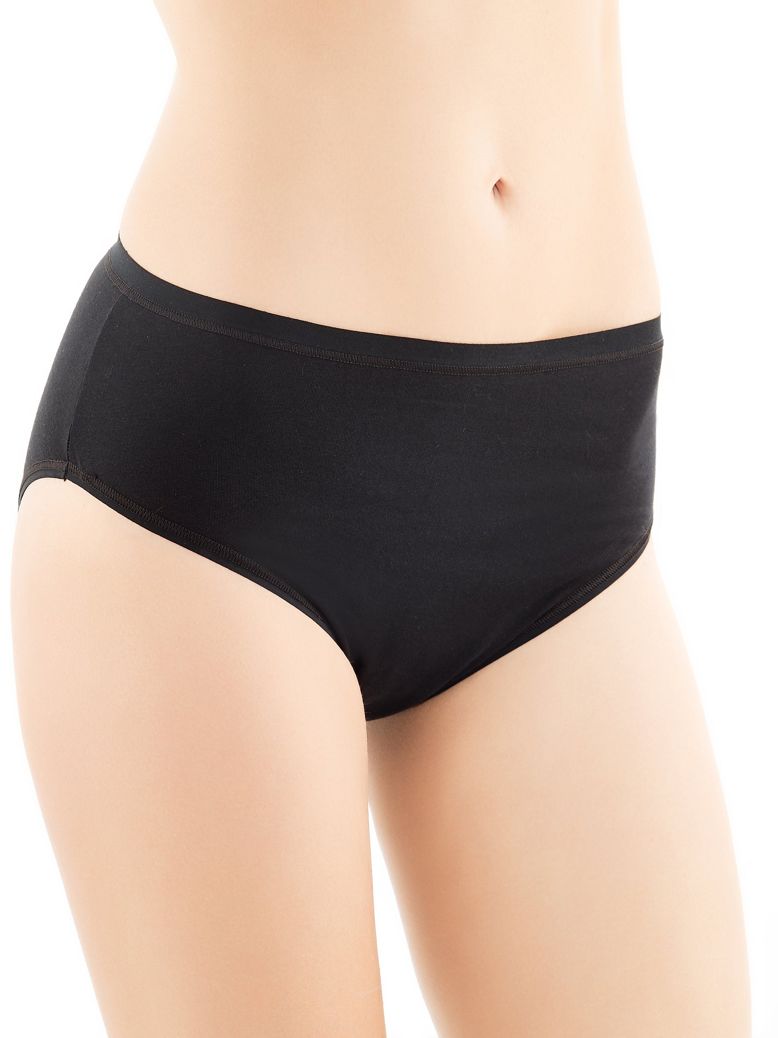 Ragno Fly Slip Medio Donna Nero 2 Pezzi Cotone