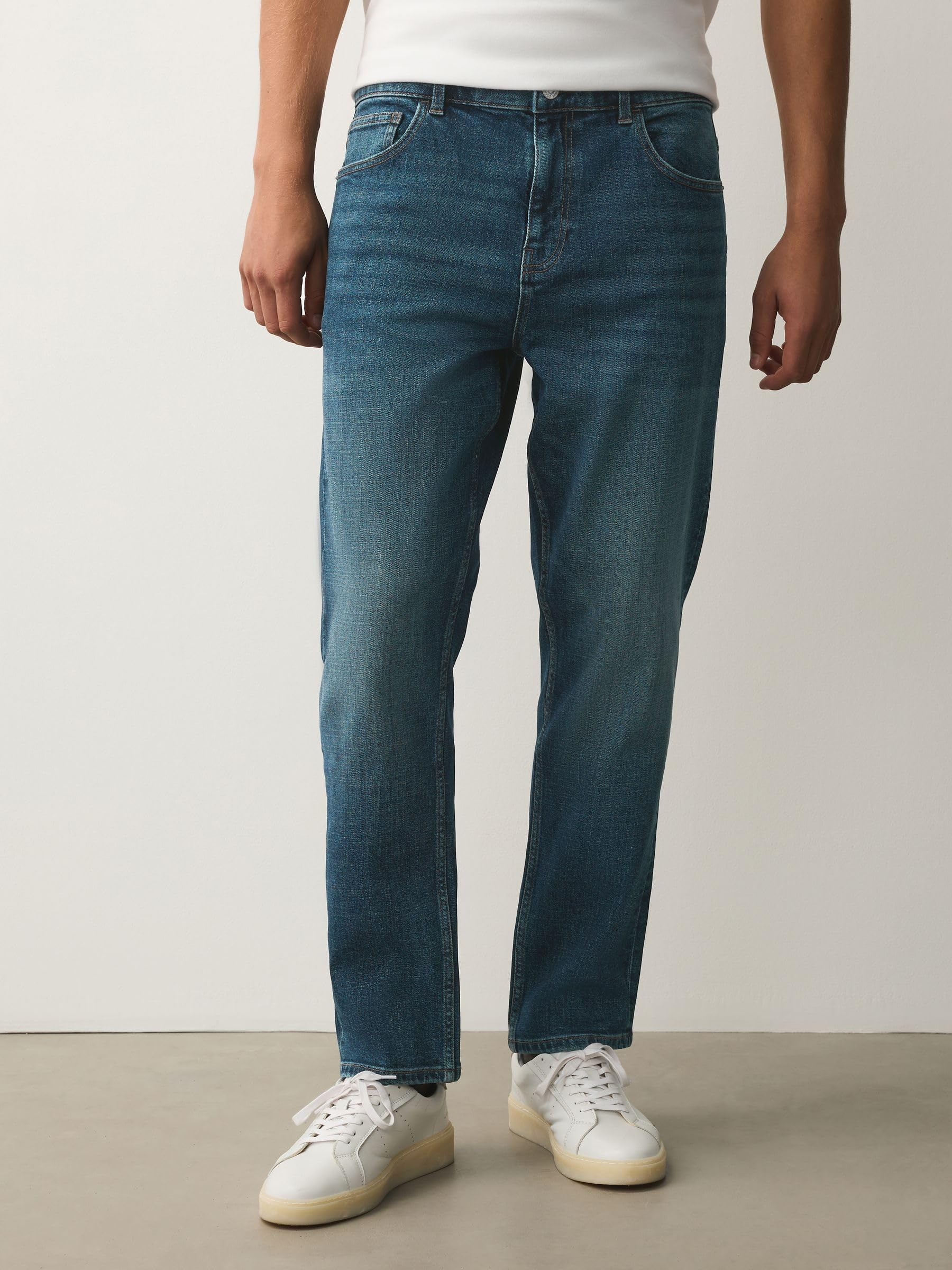 Geo Next jeans slim elasticizzati uomo blu 36x31