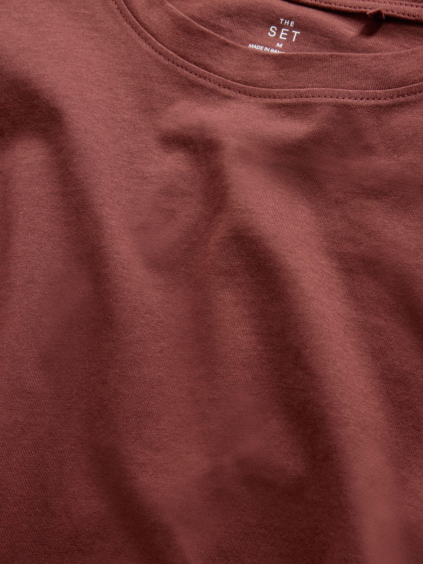 The Set confezione 4 t-shirt maniche aletta