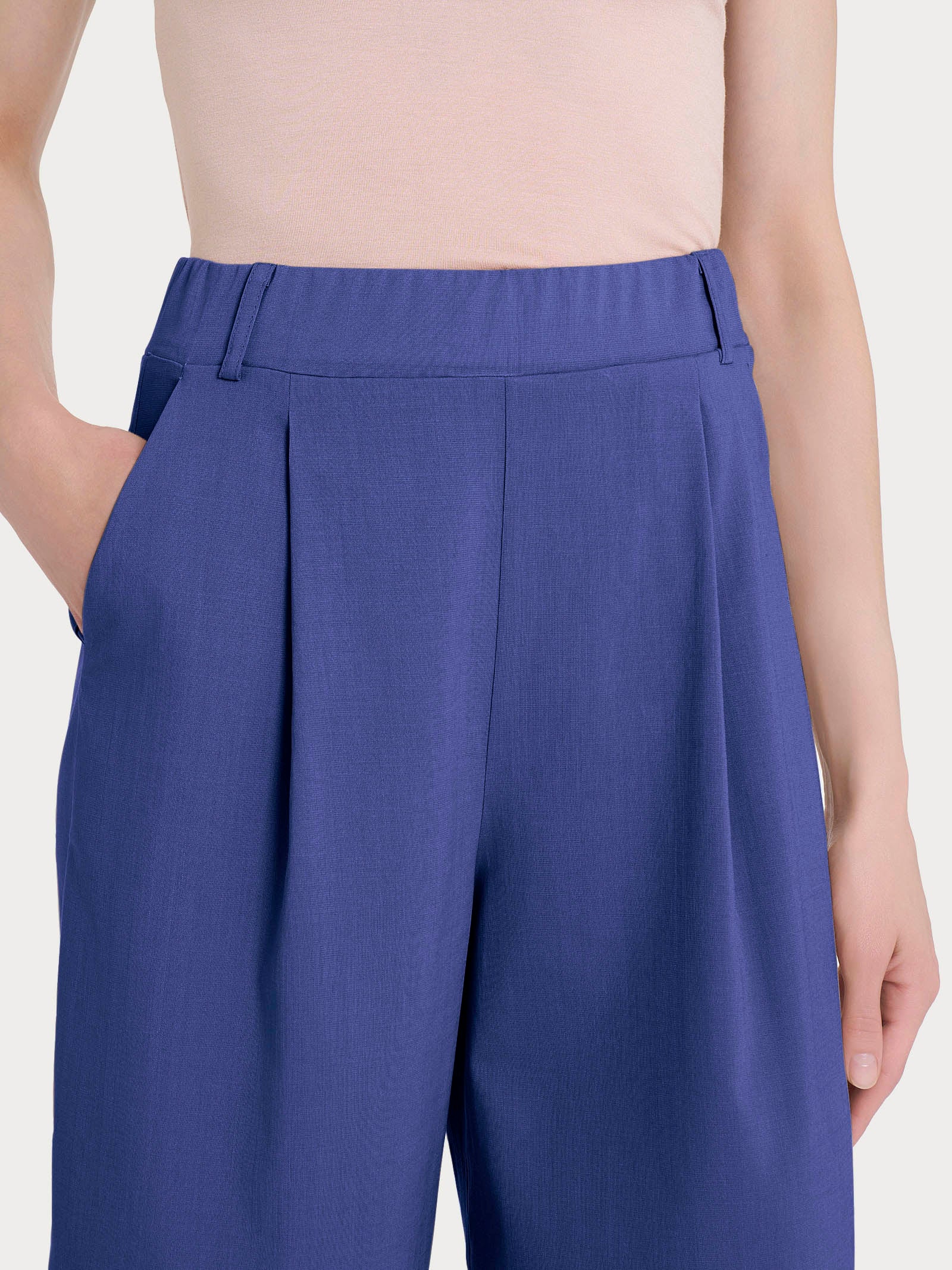 Ragno Super Natural Bermuda con Tasche Skipper Blue donna