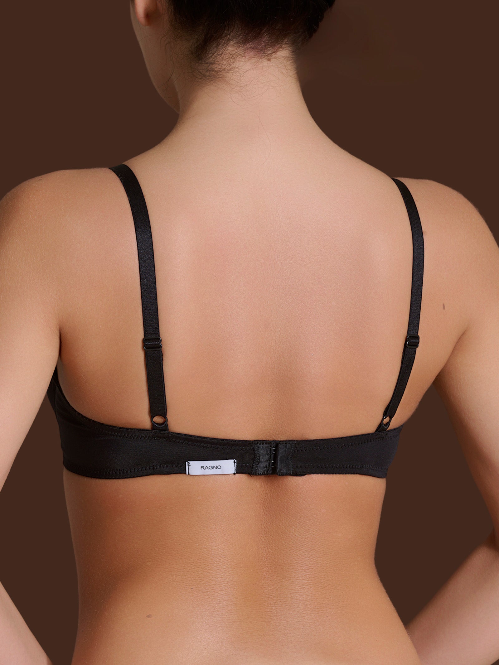 Ragno beYOUtiful Reggiseno Balconette Imbottito Nero Microfibra