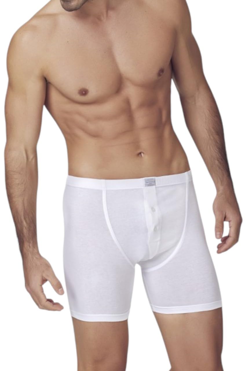 Lady C boxer uomo cotone elasticizzato mezza coscia quotidiano