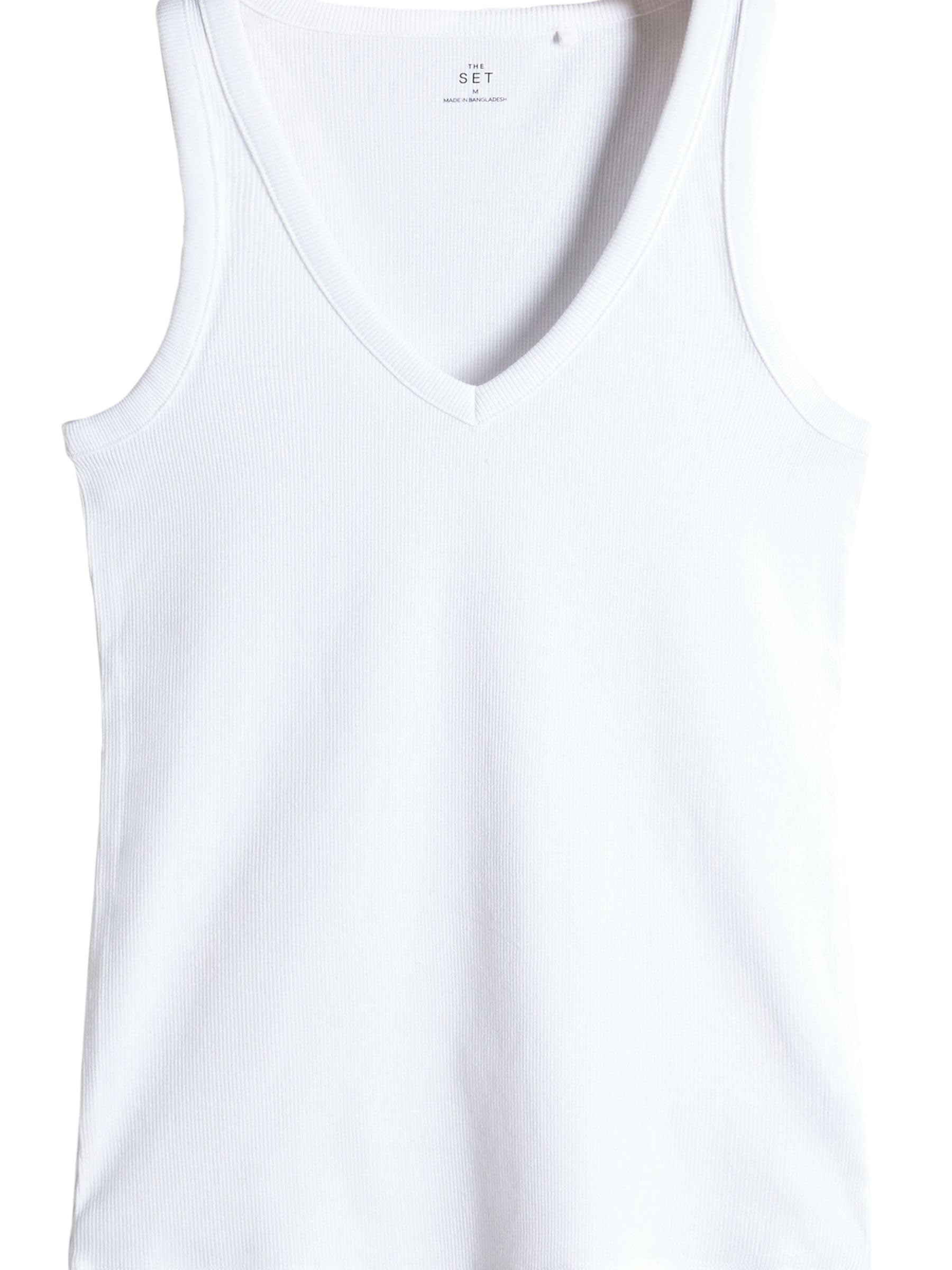 Next The Set canotta coste scollo a V 3 pezzi morbida