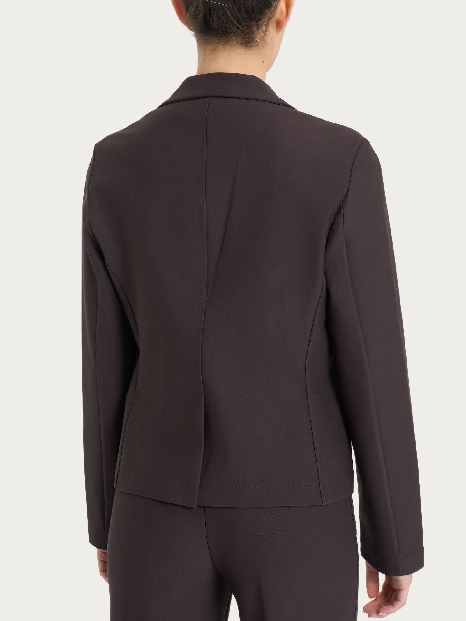 Ragno Compact Blazer corto 1 bottone Chocolate Torte regular