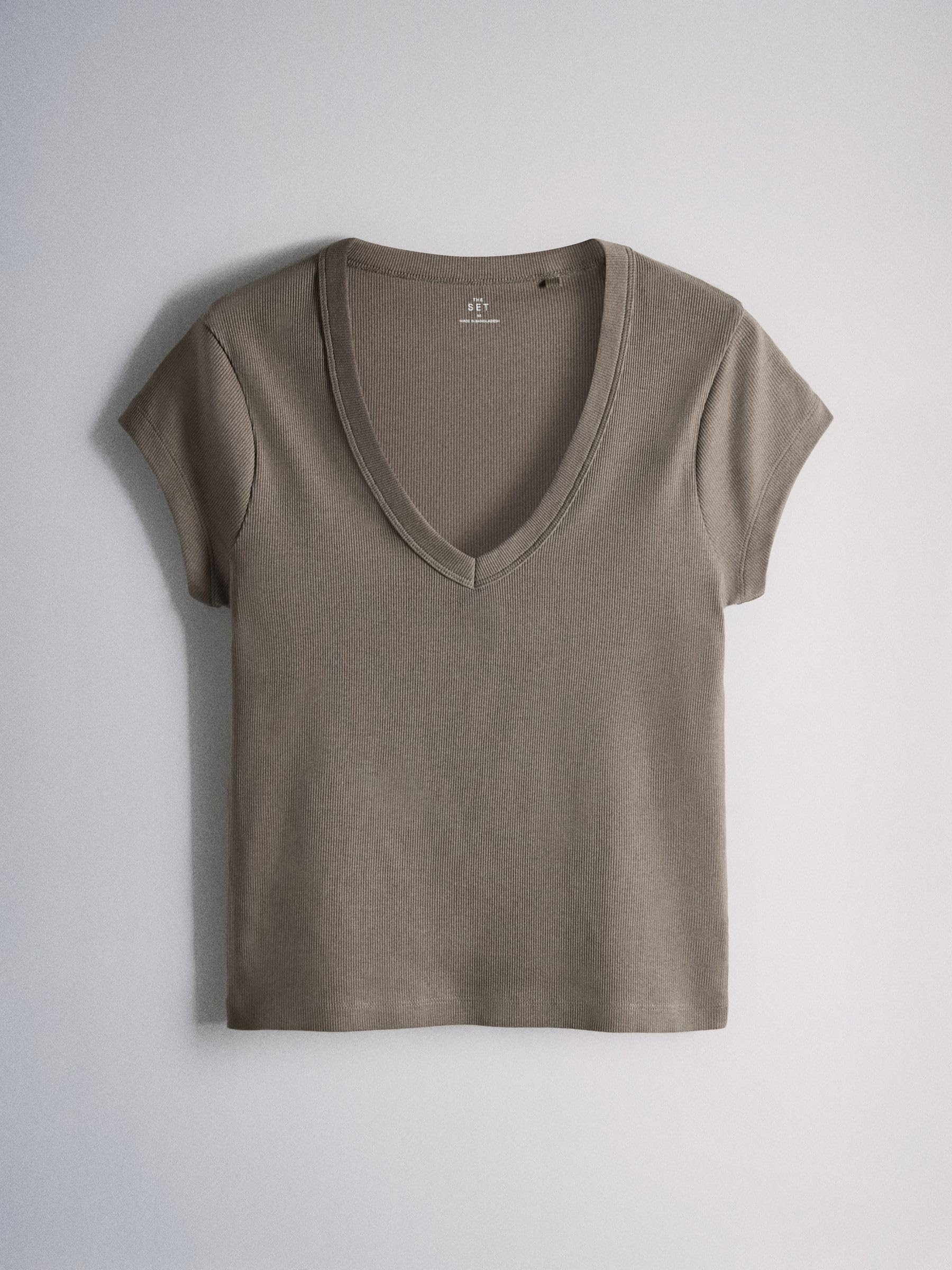 Geo Next The Set T-shirt Scollo a V Maniche Aletta Donna 4 Pezzi