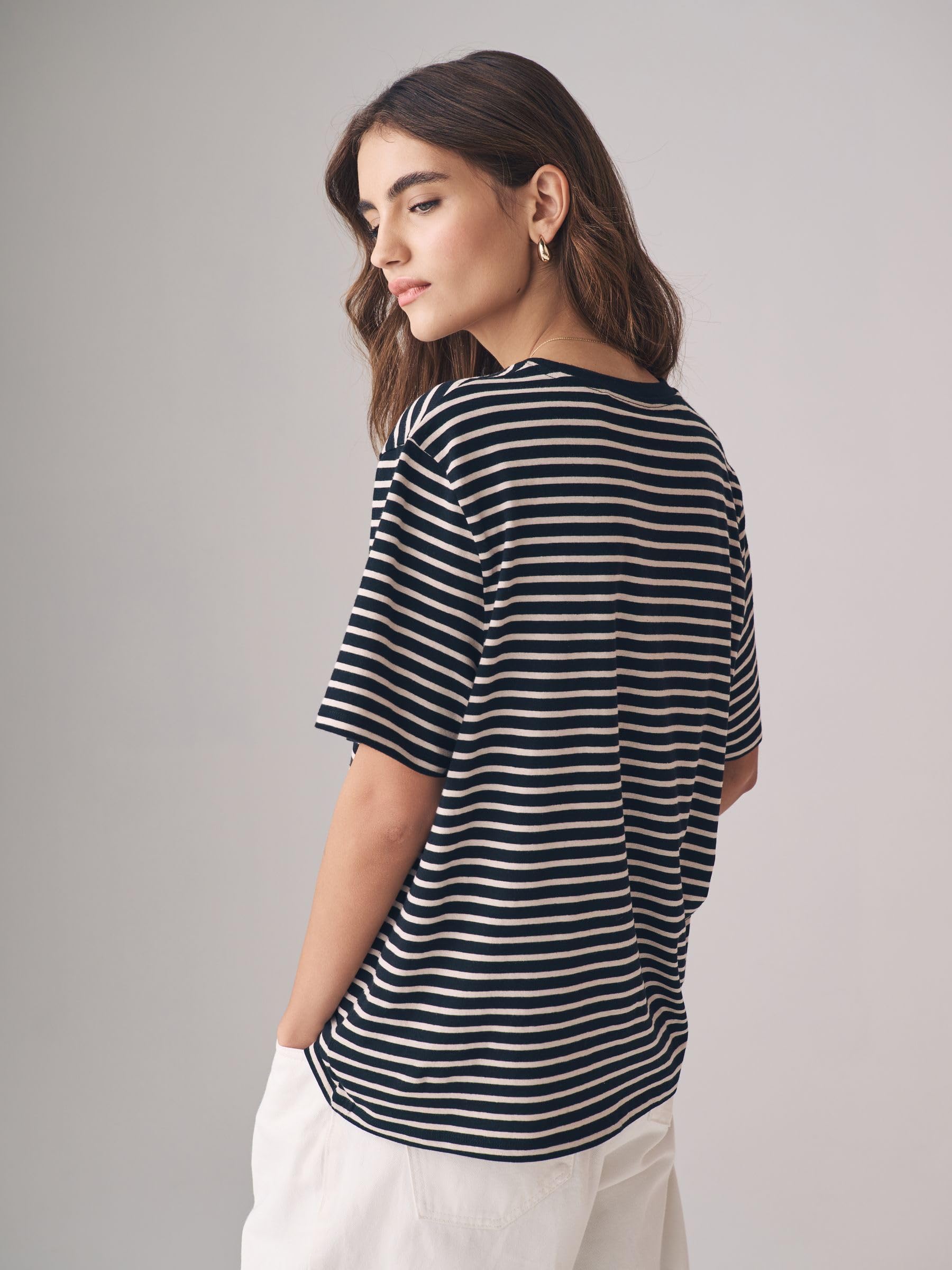 Geo Next The Set T-shirt Donna 5 Pezzi Cotone Maniche Corte