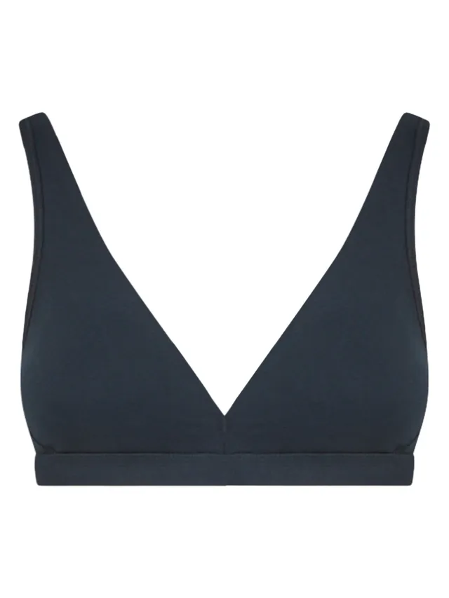 Ragno beYOUtiful Bralette reggiseno bleu cotone senza ferretto