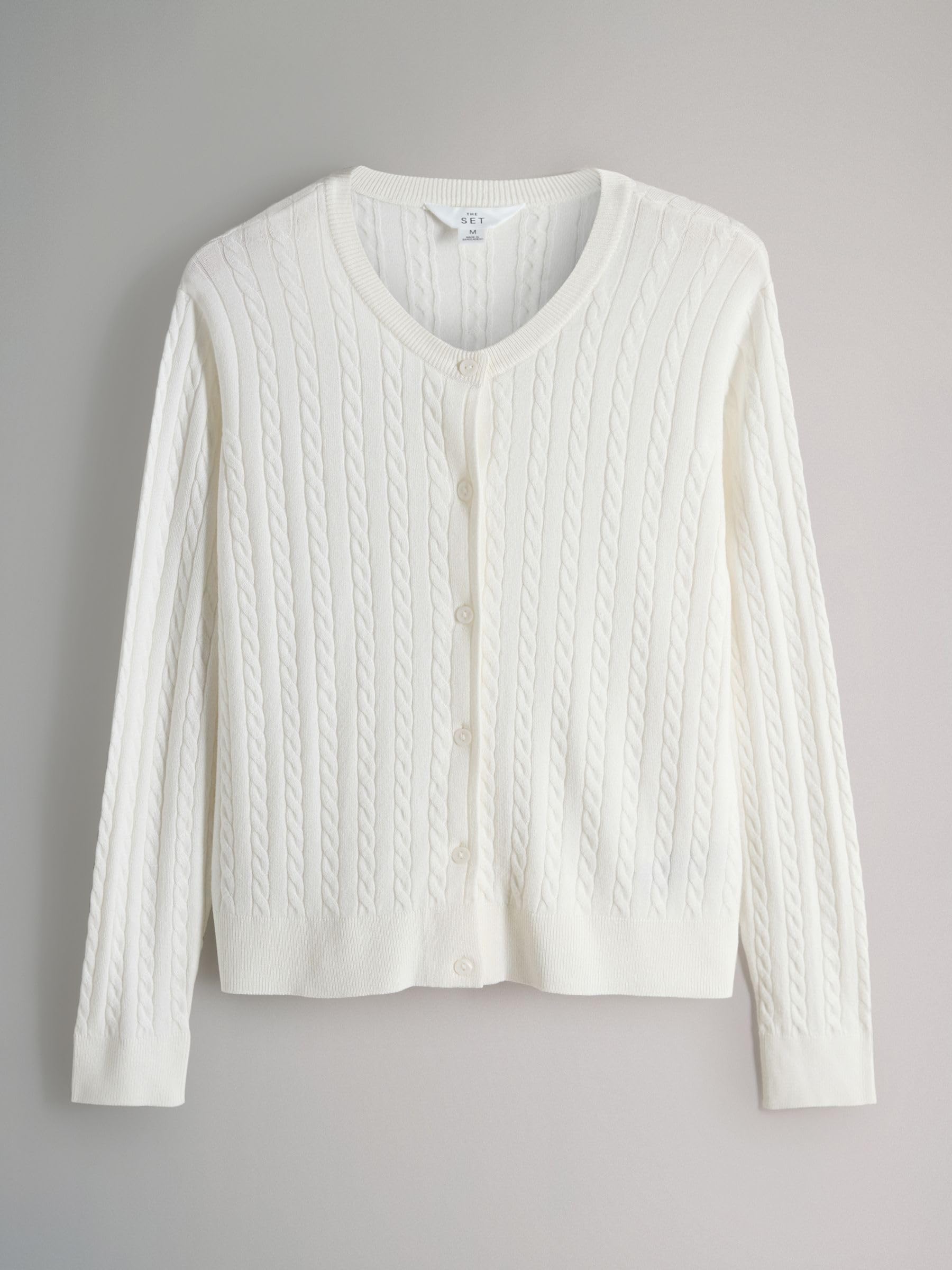 Next The Set cardigan trecce donna 4 pezzi taglia vera
