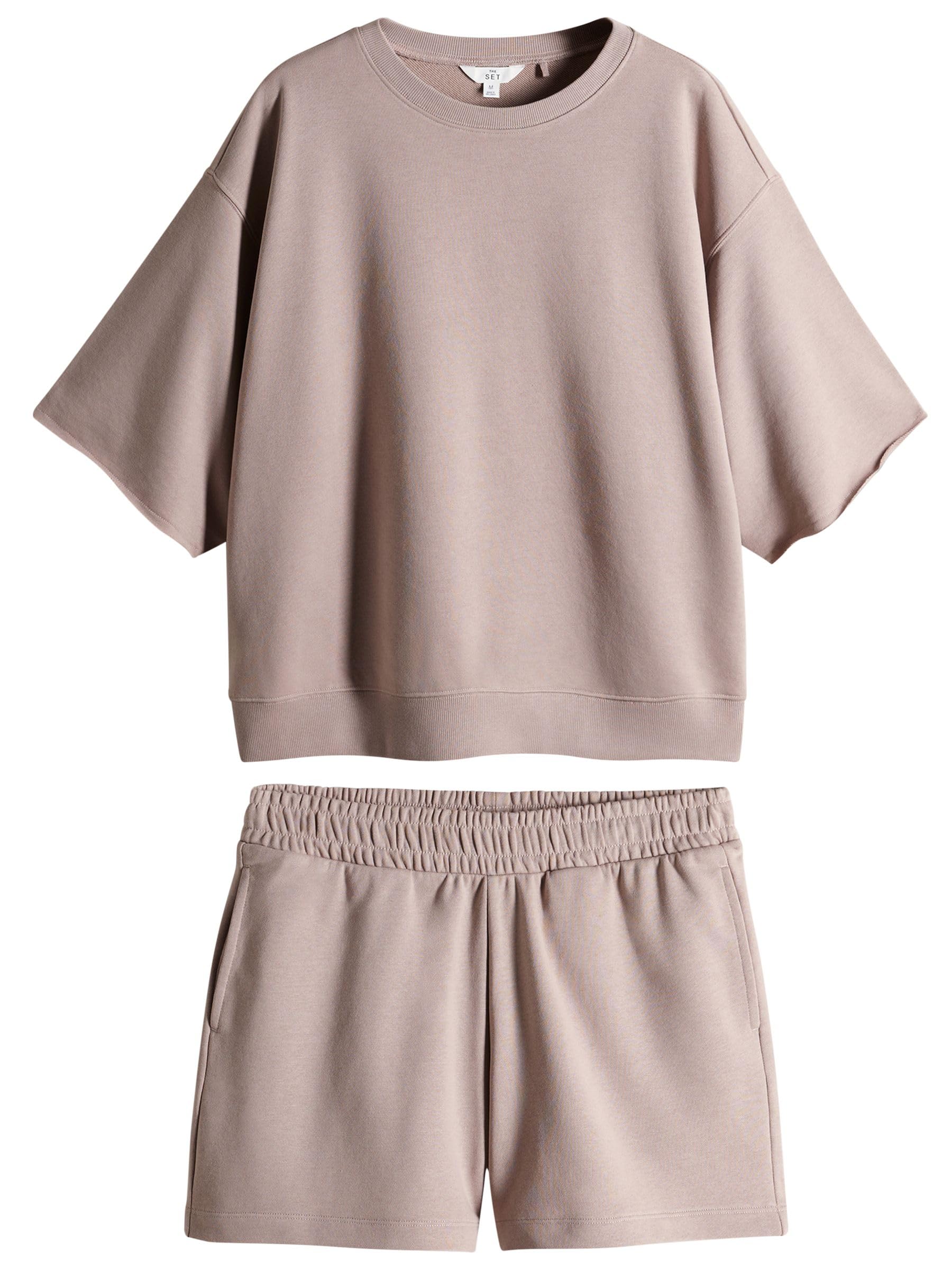 Geo Next The Set completo felpa manica corta shorts uso quotidiano