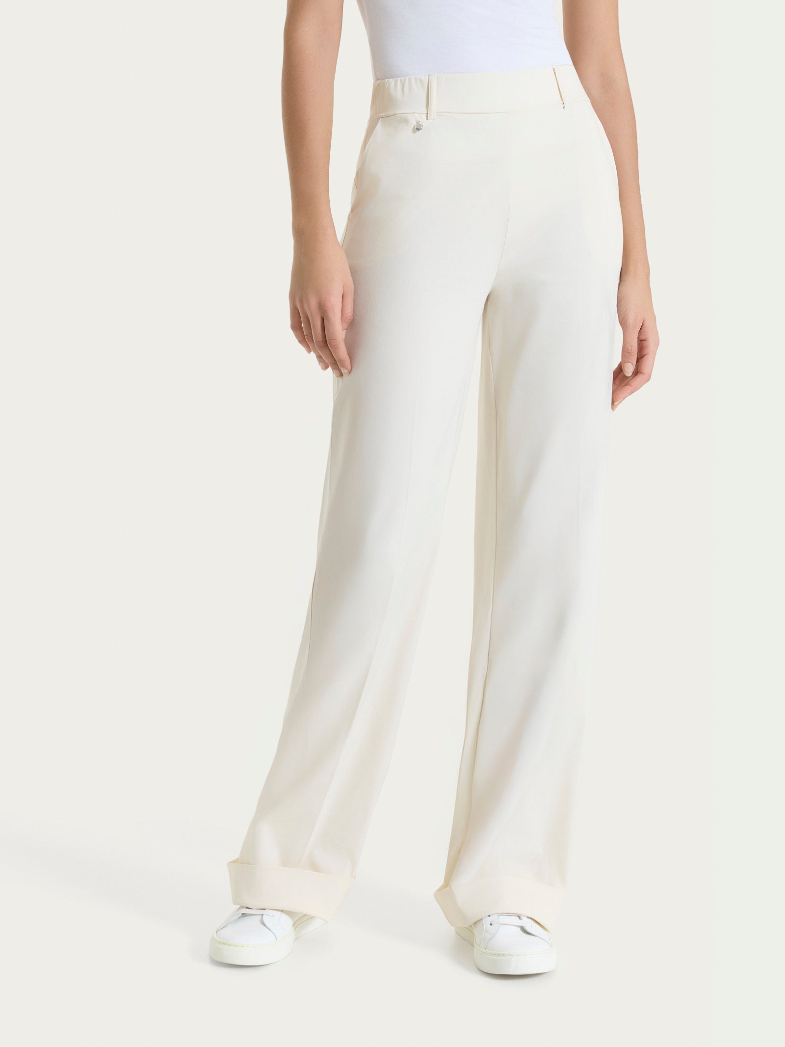 Ragno Super Fresh Pantalone Ampio Tasche Pantaloni Whitecap Gray