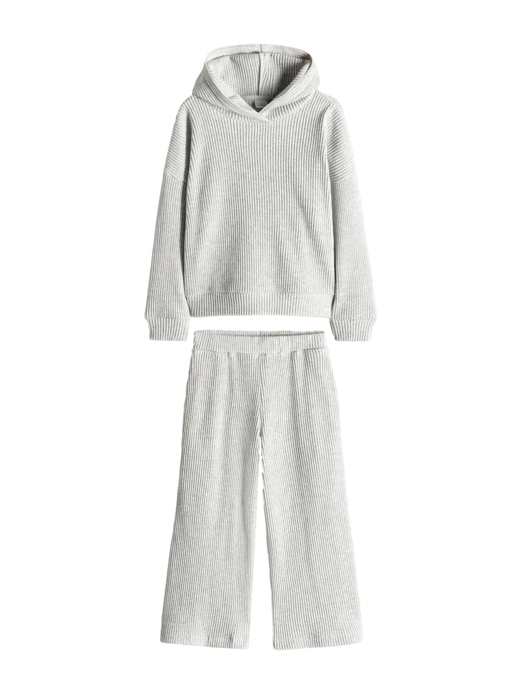 Next The Set completo felpa bambina cappuccio a coste