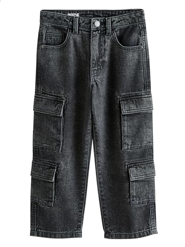 Next Cargo jeans bambino 100% cotone multitasche denim