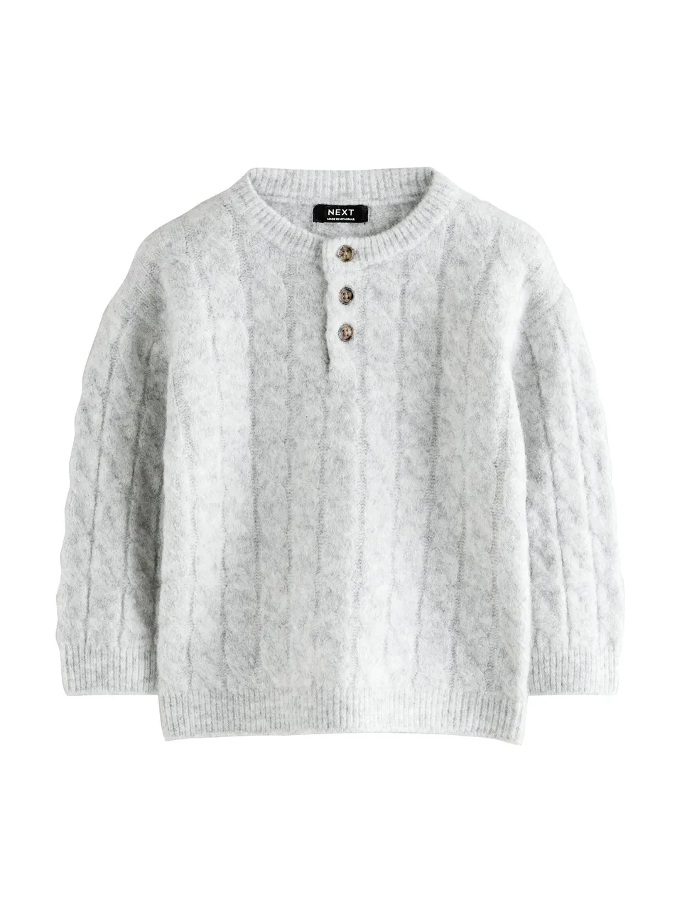 Next maglia serafino bambino 80-86 manica lunga morbida
