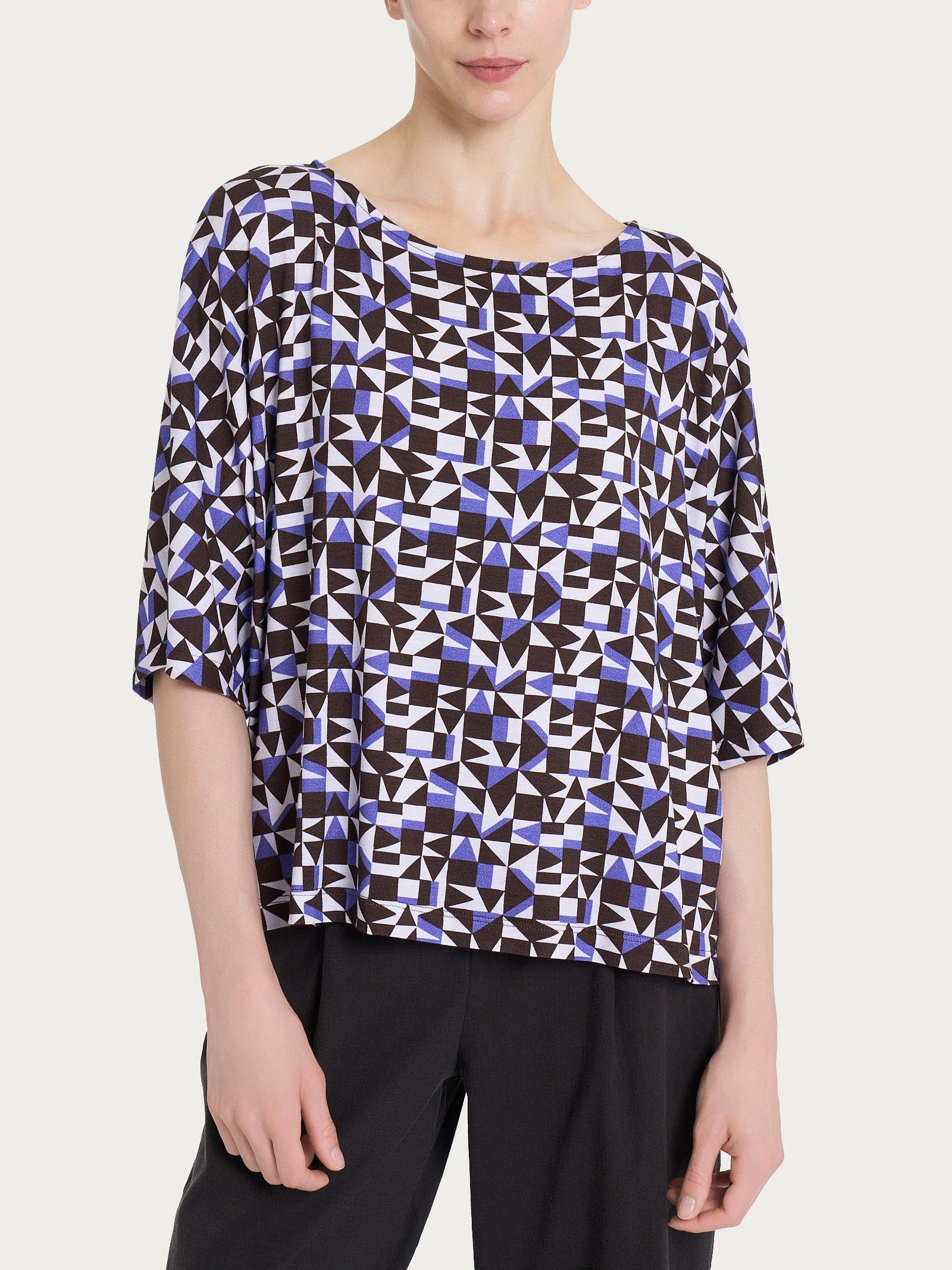 Ragno Viscosa Summer Girocollo Maglia Donna Thistle