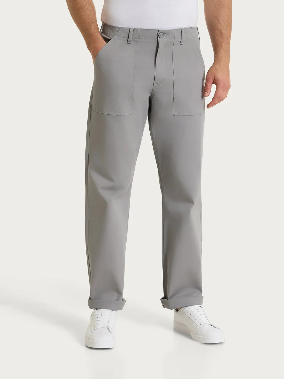 Ragno Explorer pantalone lungo cotone pietra