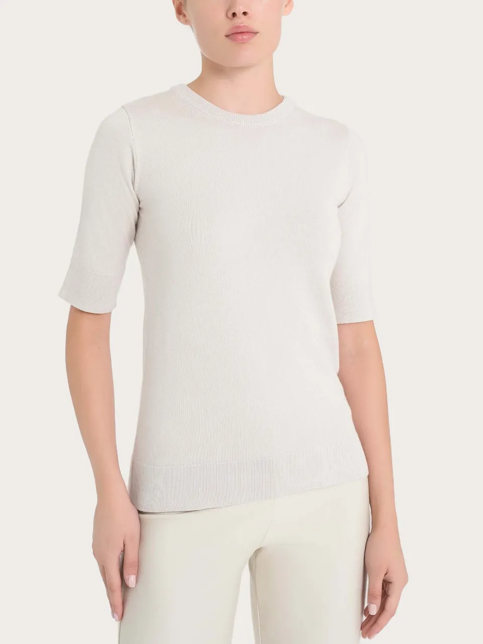 Ragno Four Seasons maglia Champignon girocollo manica corta