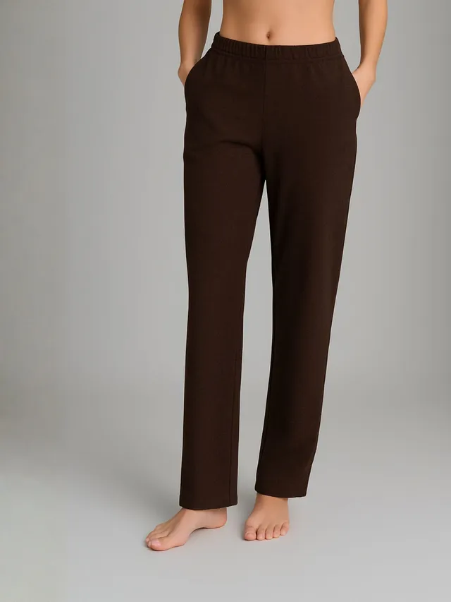 Ragno Flannel Compact pantalone dritto Chocolate flanella