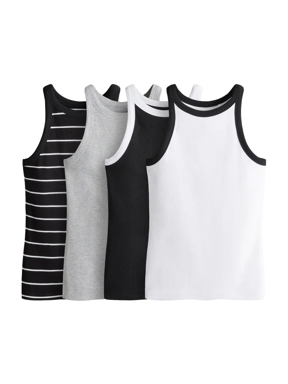 Geo Next The Set canotta a coste donna set 4 pezzi elasticizzata