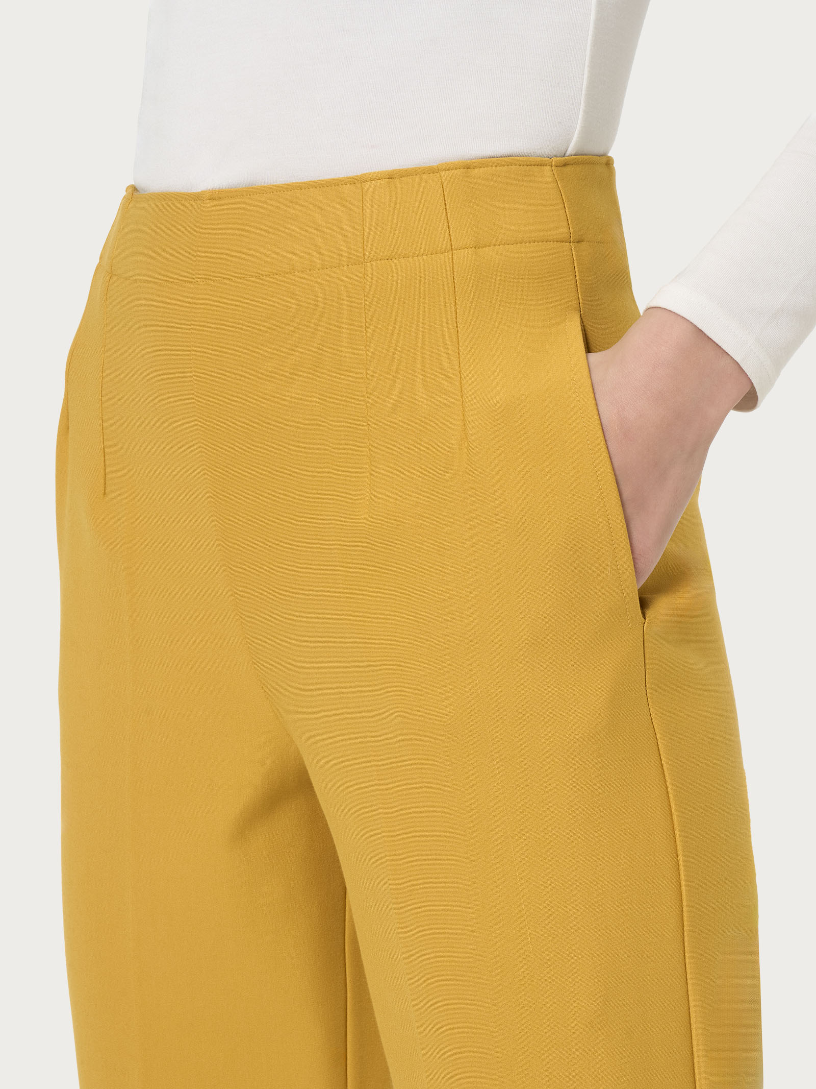 Ragno Compact Pantalone Carota Tasche Golden Spice