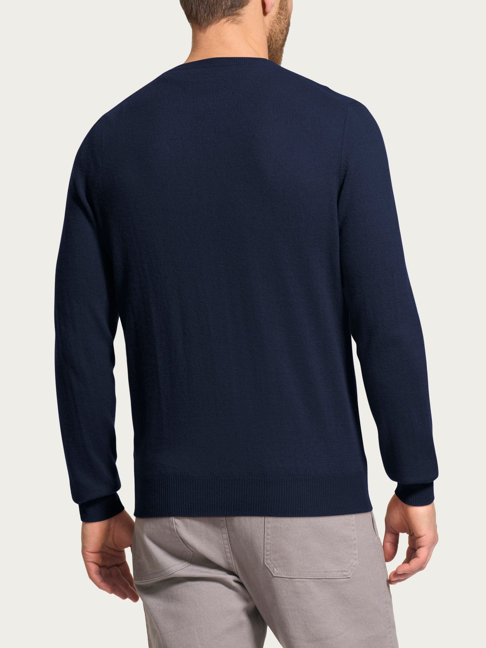 Ragno Cashmerino Maglia girocollo uomo Outer Space