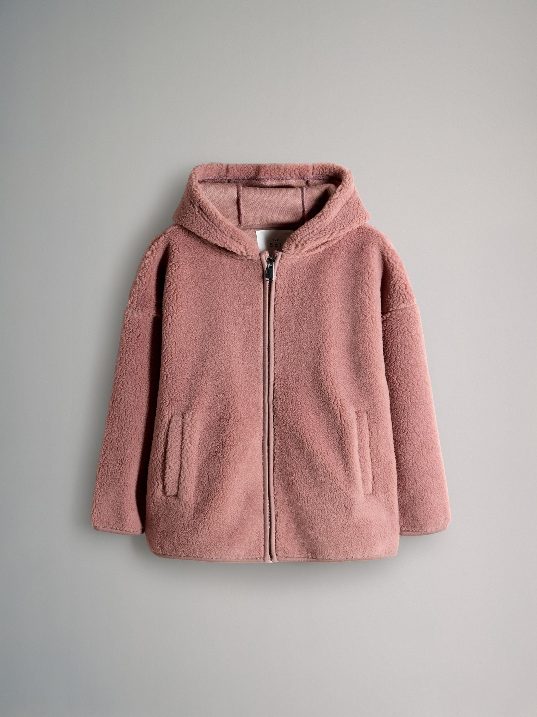 Geo Next The Set felpa bambina cappuccio zip 2 pezzi pile