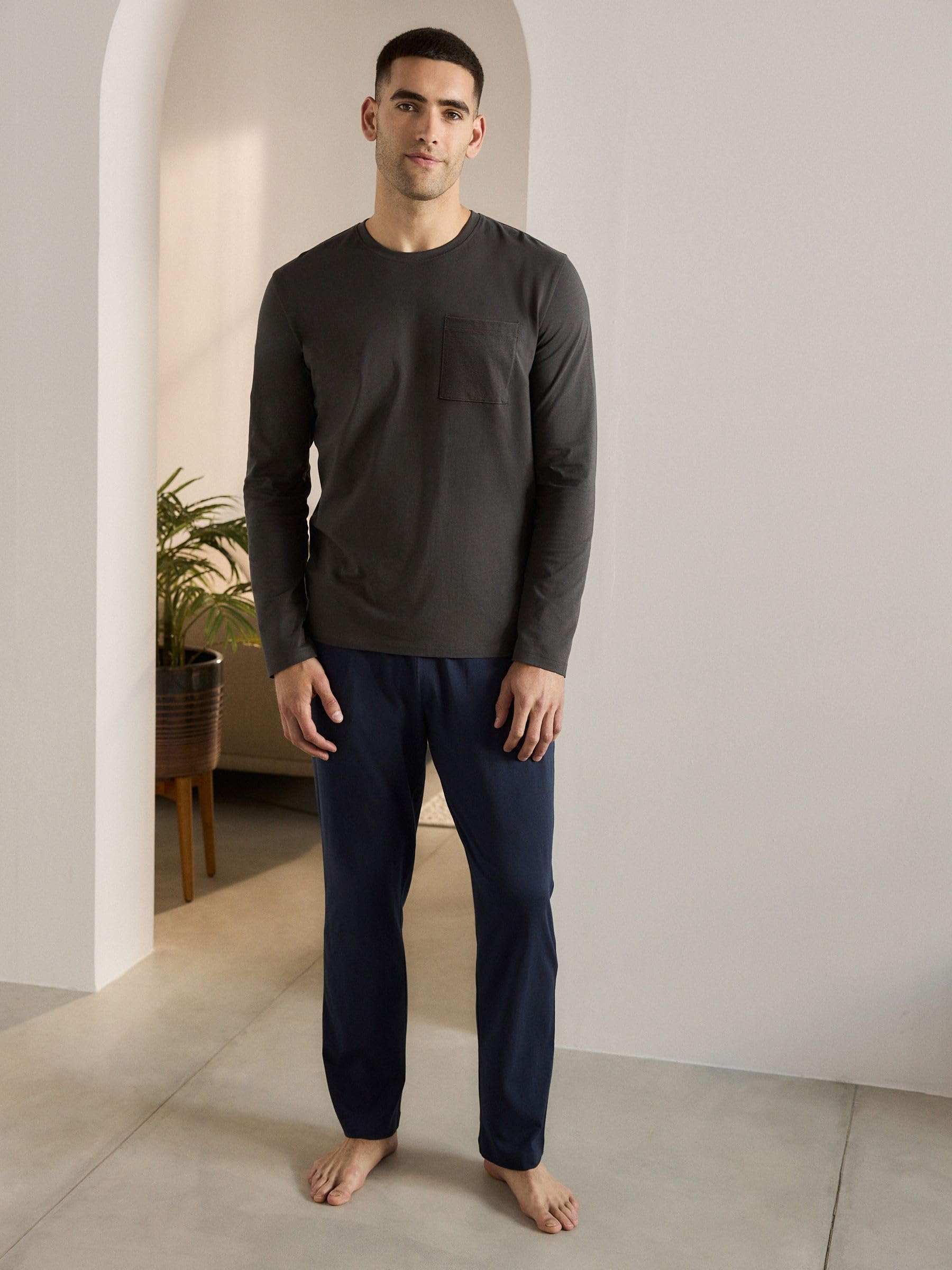Next pigiama uomo maniche lunghe 100% jersey di cotone 3XL