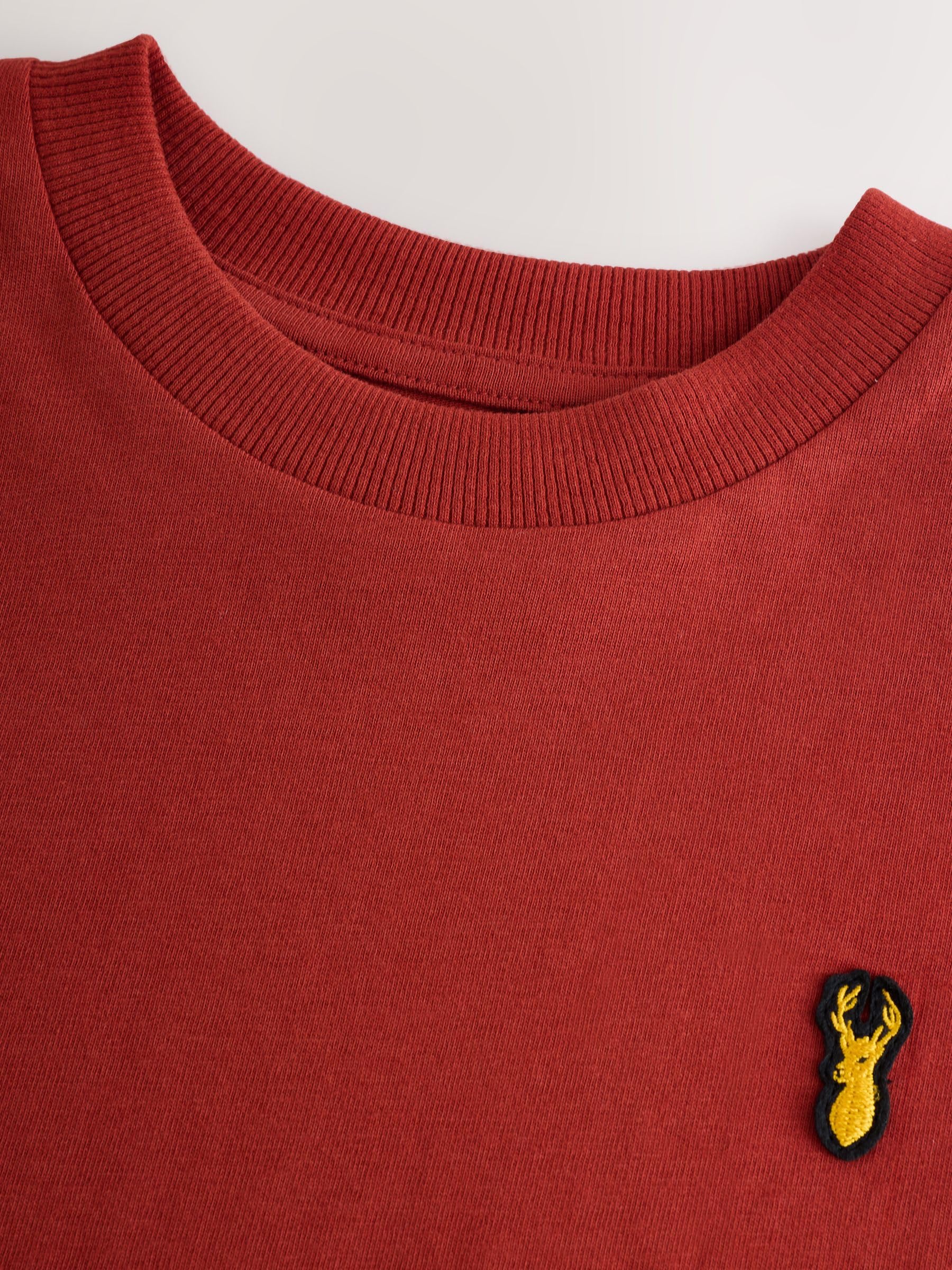 Next Ragazzo 4 T-Shirt Cervo Ricamato 152 comode