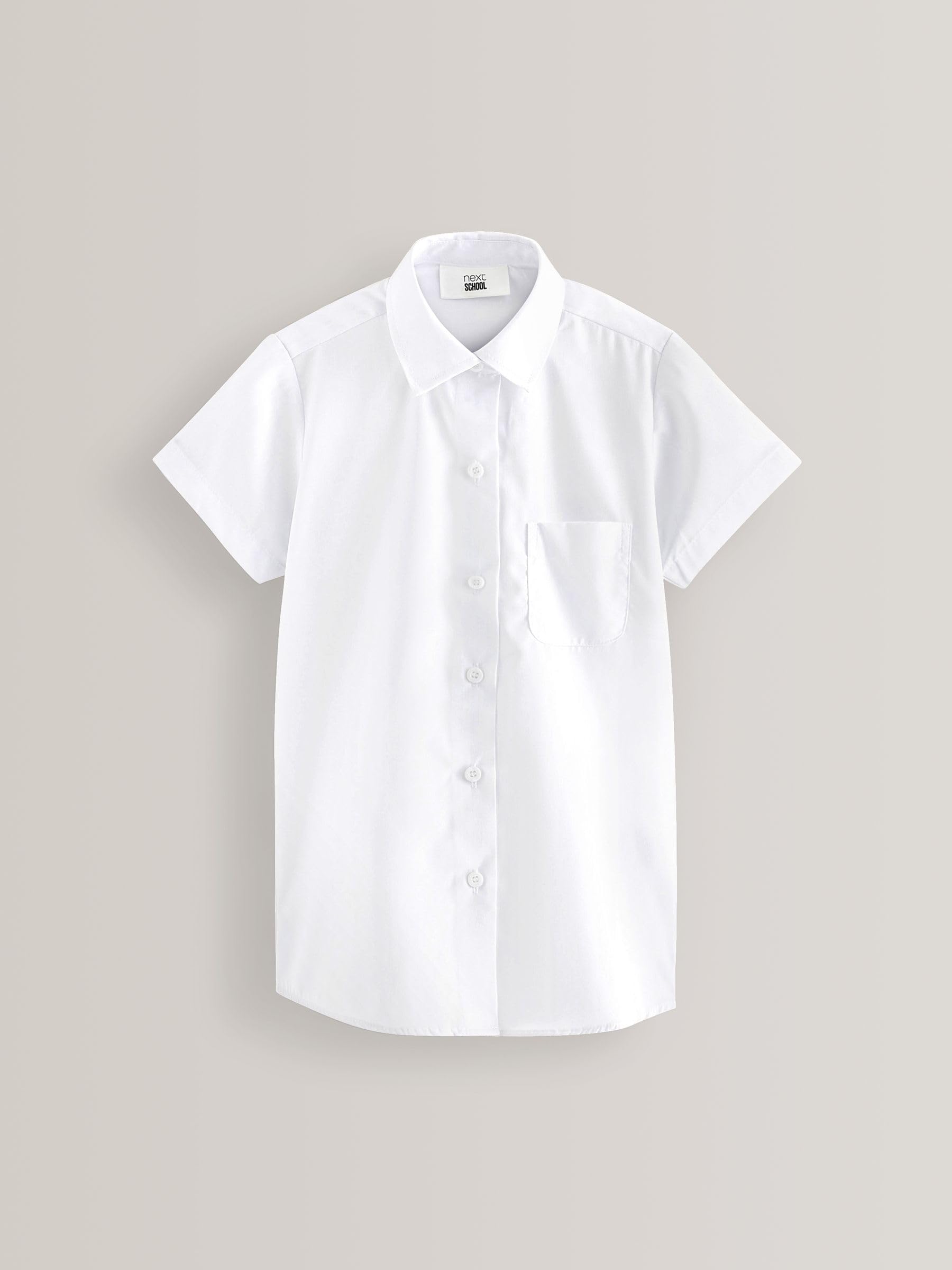 Geo Next camicia scuola maniche corte 5 anni confezione 5 pezzi