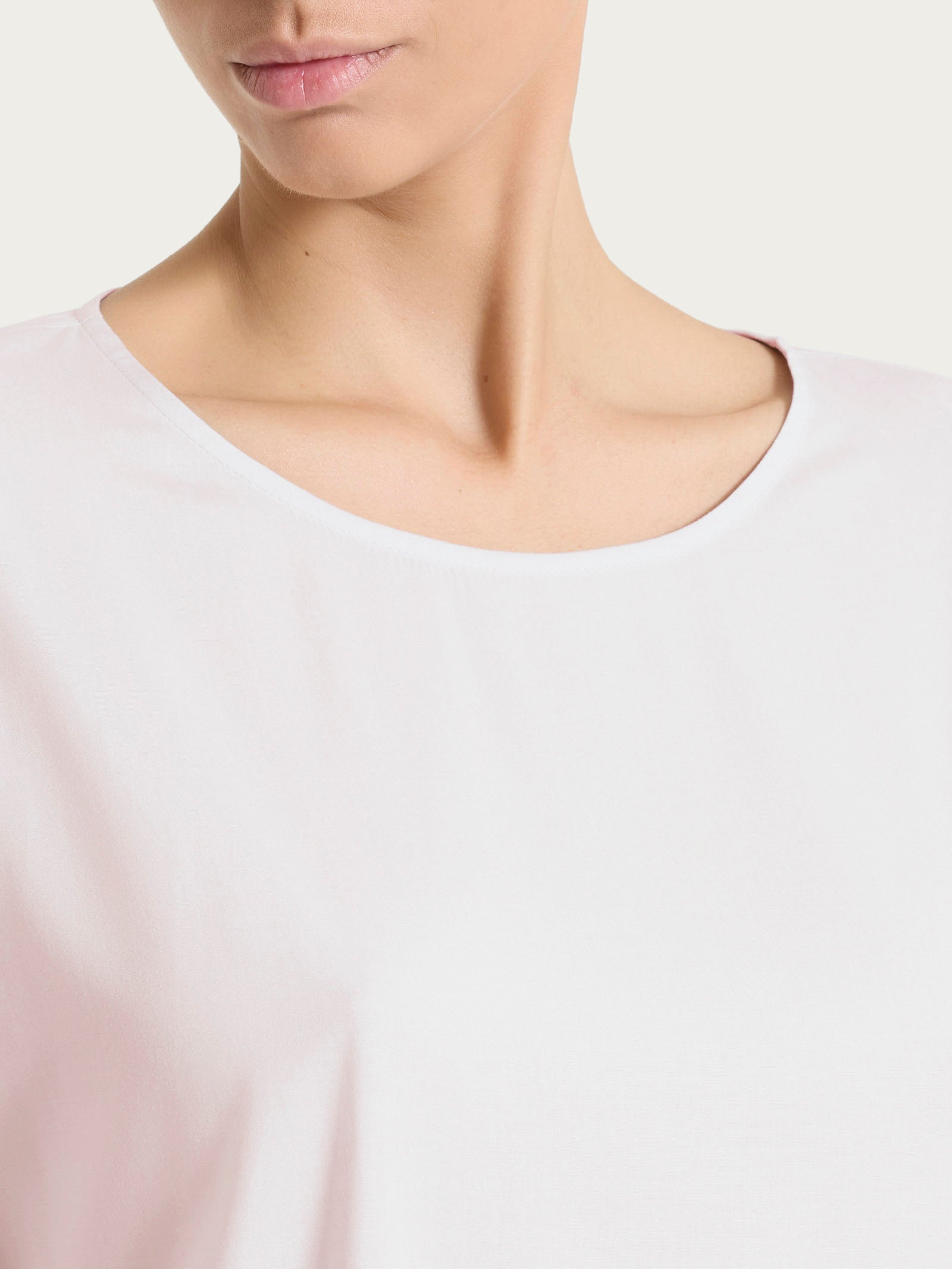 Ragno Voile Stretch Blusa Kimono 3/4 Hushed Violet