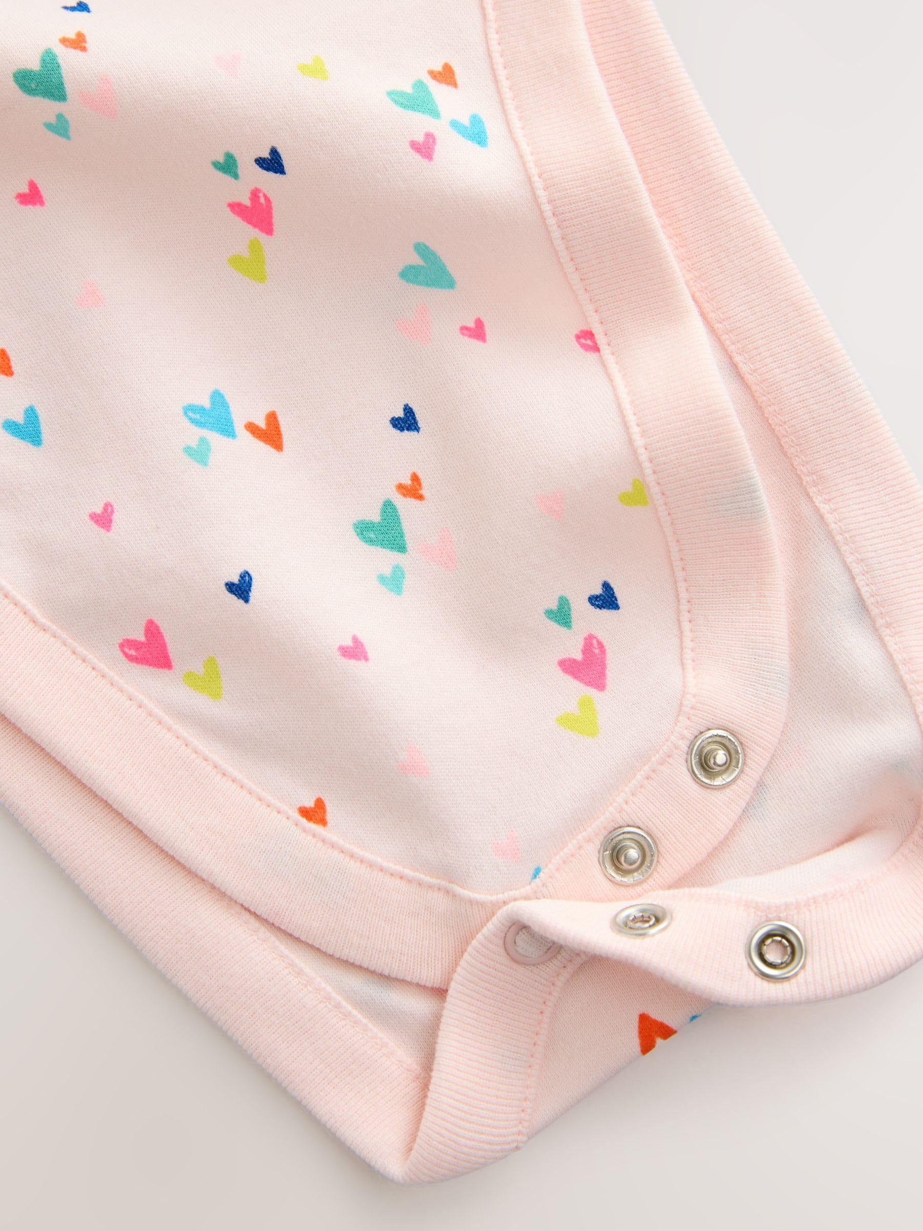 Next Body Manica Corta Neonata 3 Pezzi 74-80 Cotone