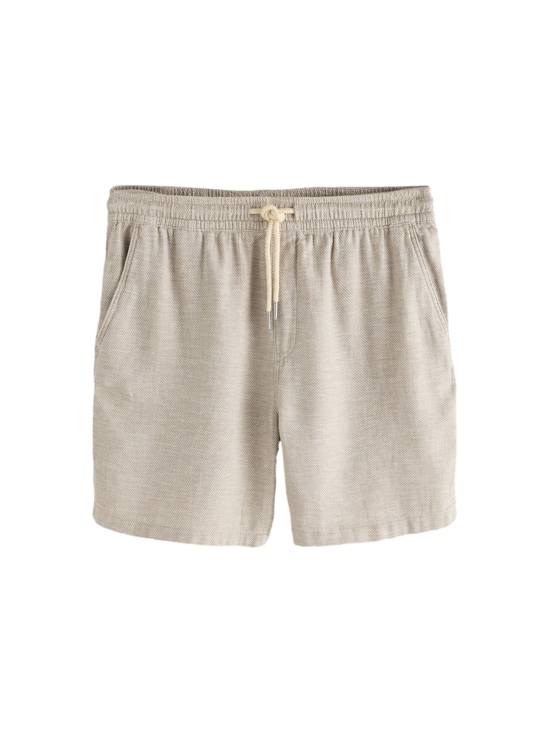 Next shorts misto lino uomo elastici uso quotidiano