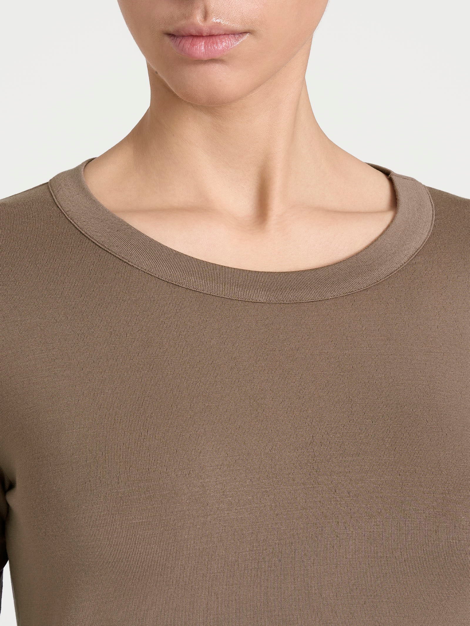 Ragno Eco Viscosa Maglietta Manica Lunga Pine Bark soft
