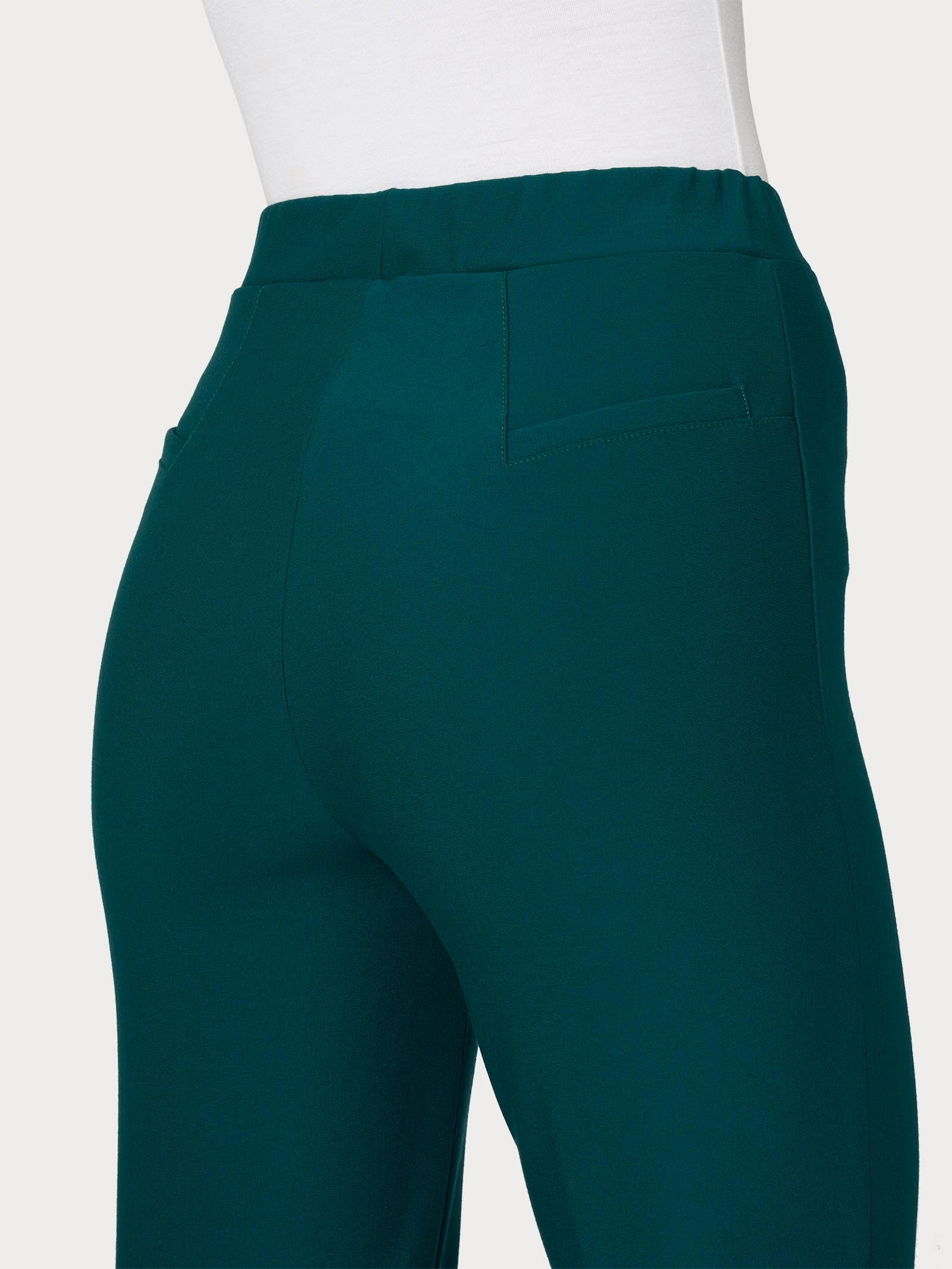 Ragno Compact The Flare pantalone flare Rain Forest scampanato