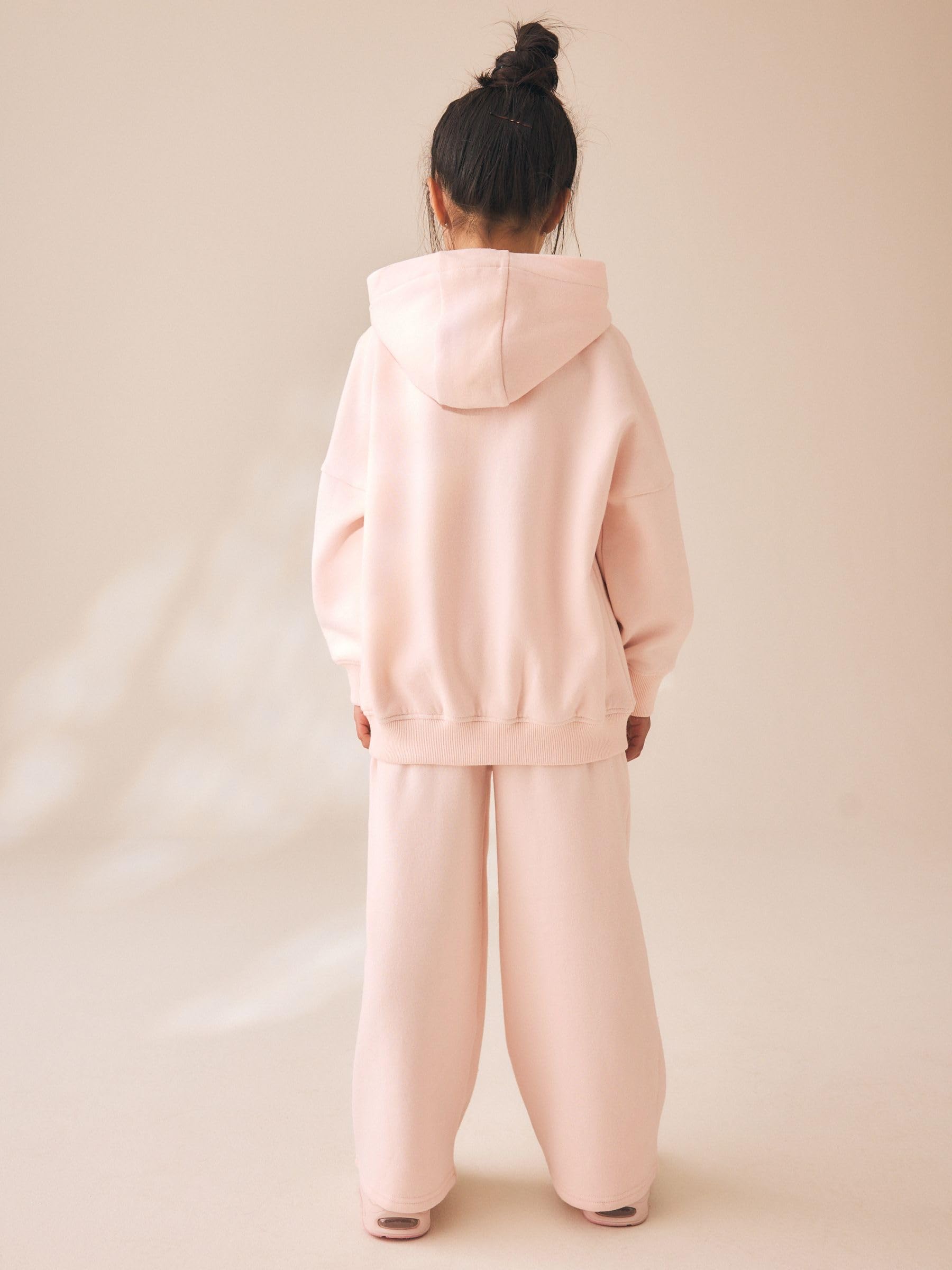 Next tuta bambina felpa cappuccio gamba larga 6 anni comoda