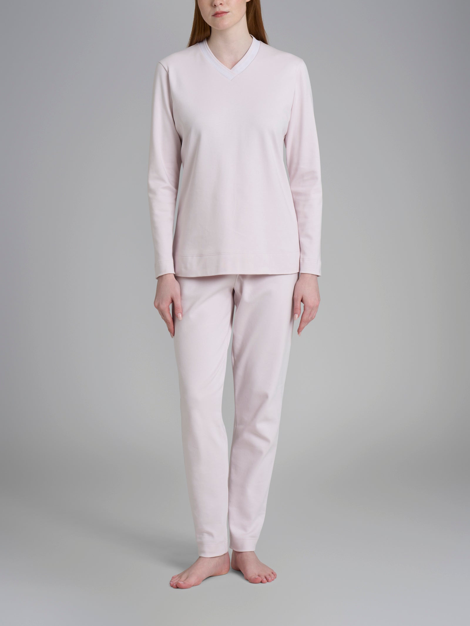 Ragno Sweet Emotion pigiama lungo cotone Orchid Ice