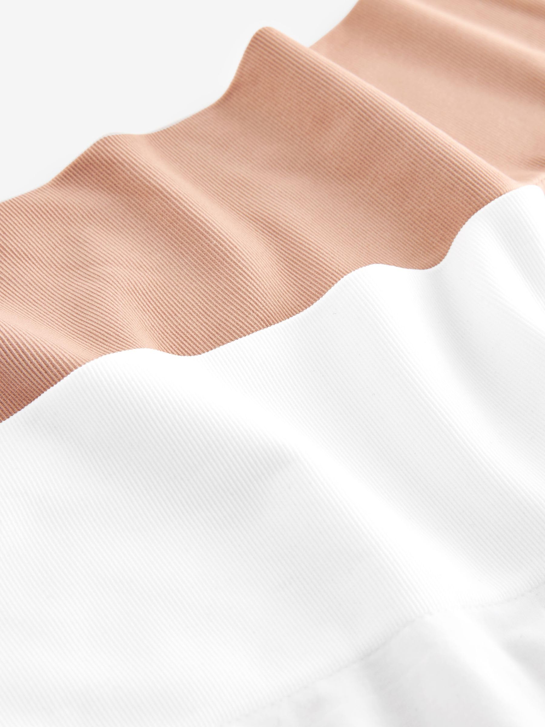 Next shorts modellanti anti-irritazione 2 paia nude bianchi