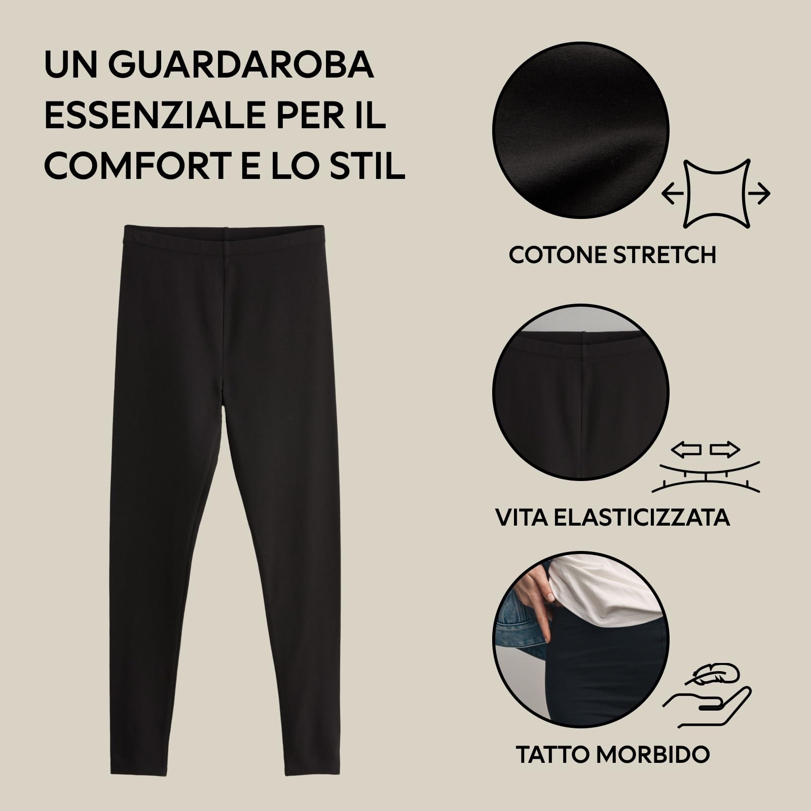 Next The Set leggings donna in cotone