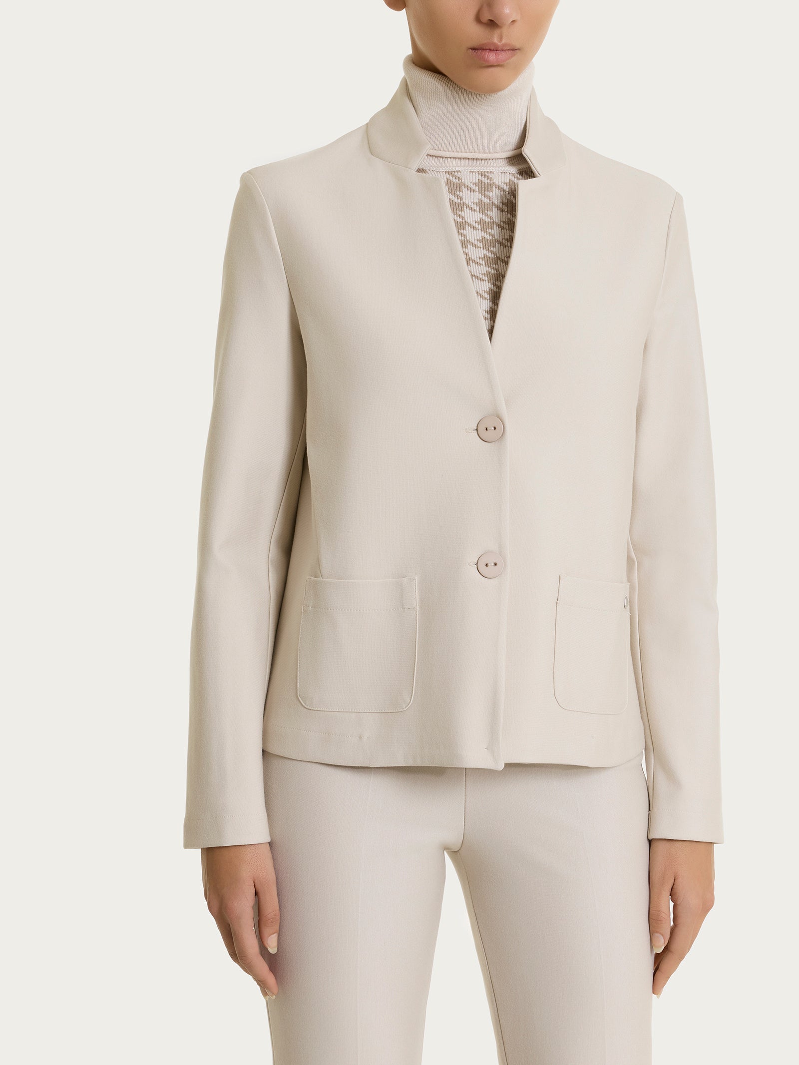 Ragno Compact Blazer Corto giacca donna champignon ingualcibile
