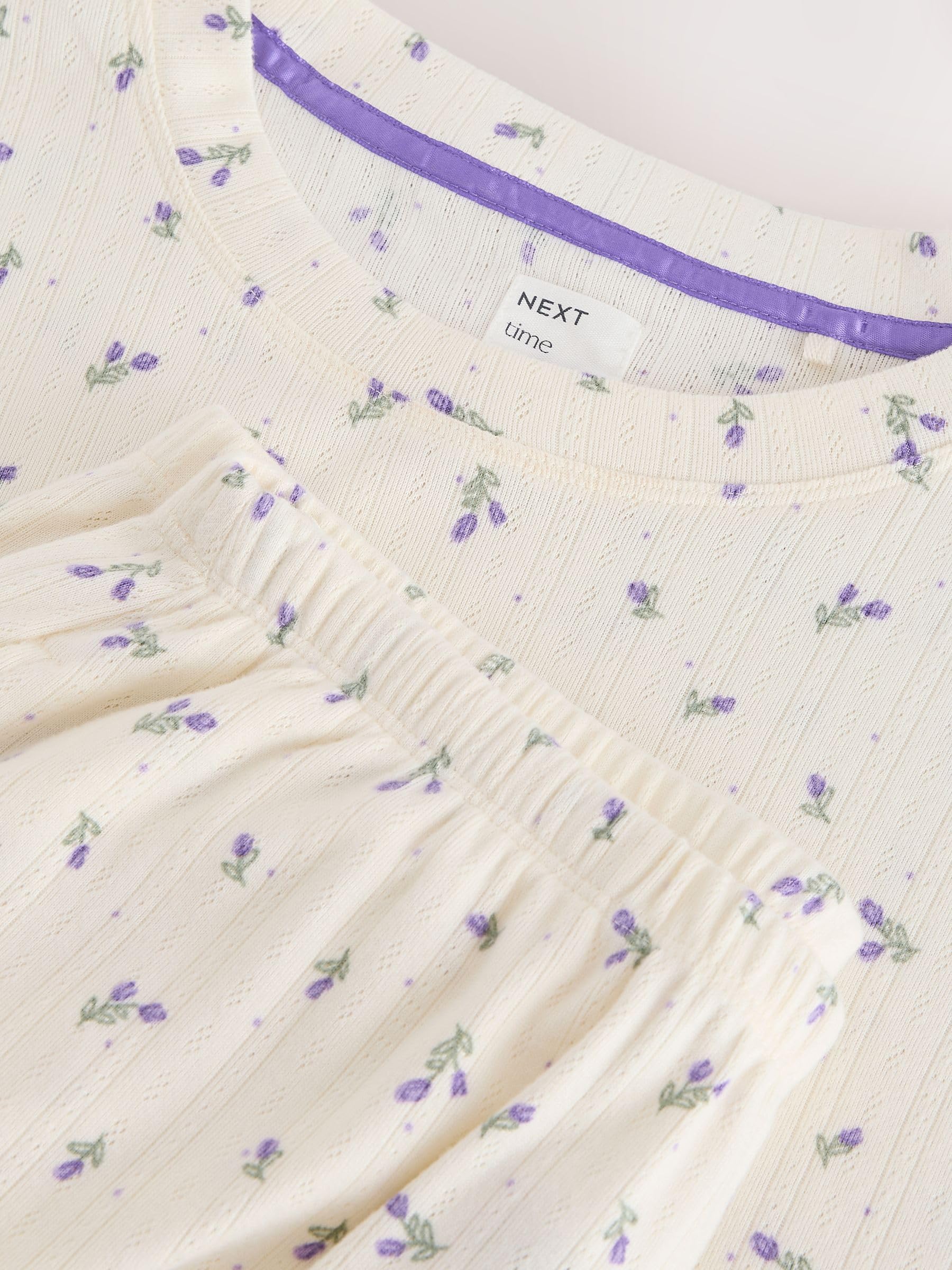 Next pigiama donna maniche lunghe XL traforato