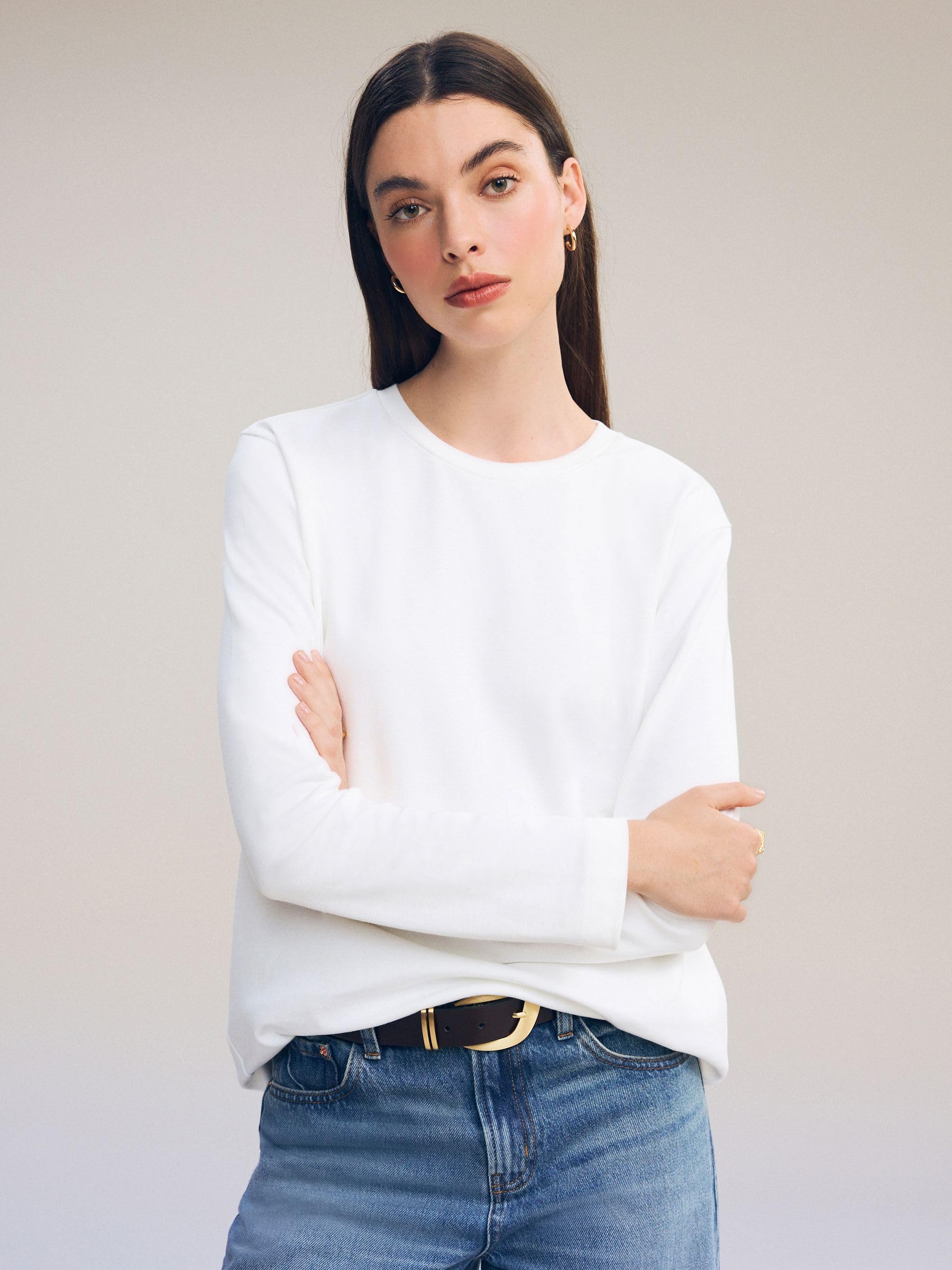 Next maglietta donna girocollo maniche lunghe 44