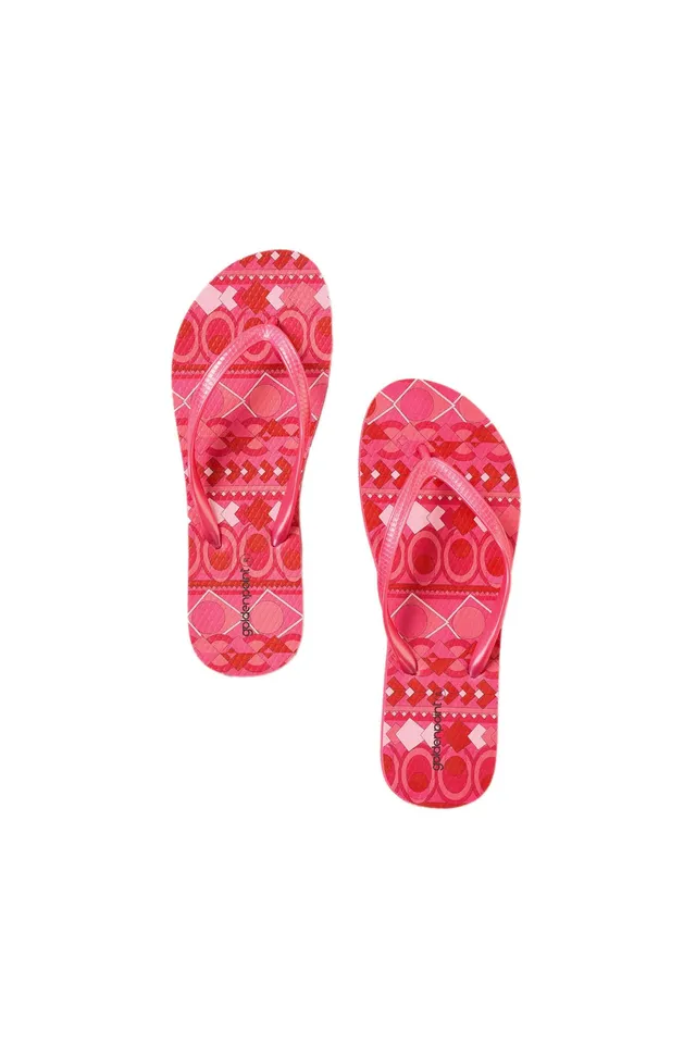 Goldenpoint Groovy Ciabatte Infradito Gomma Fantasia Geometrica