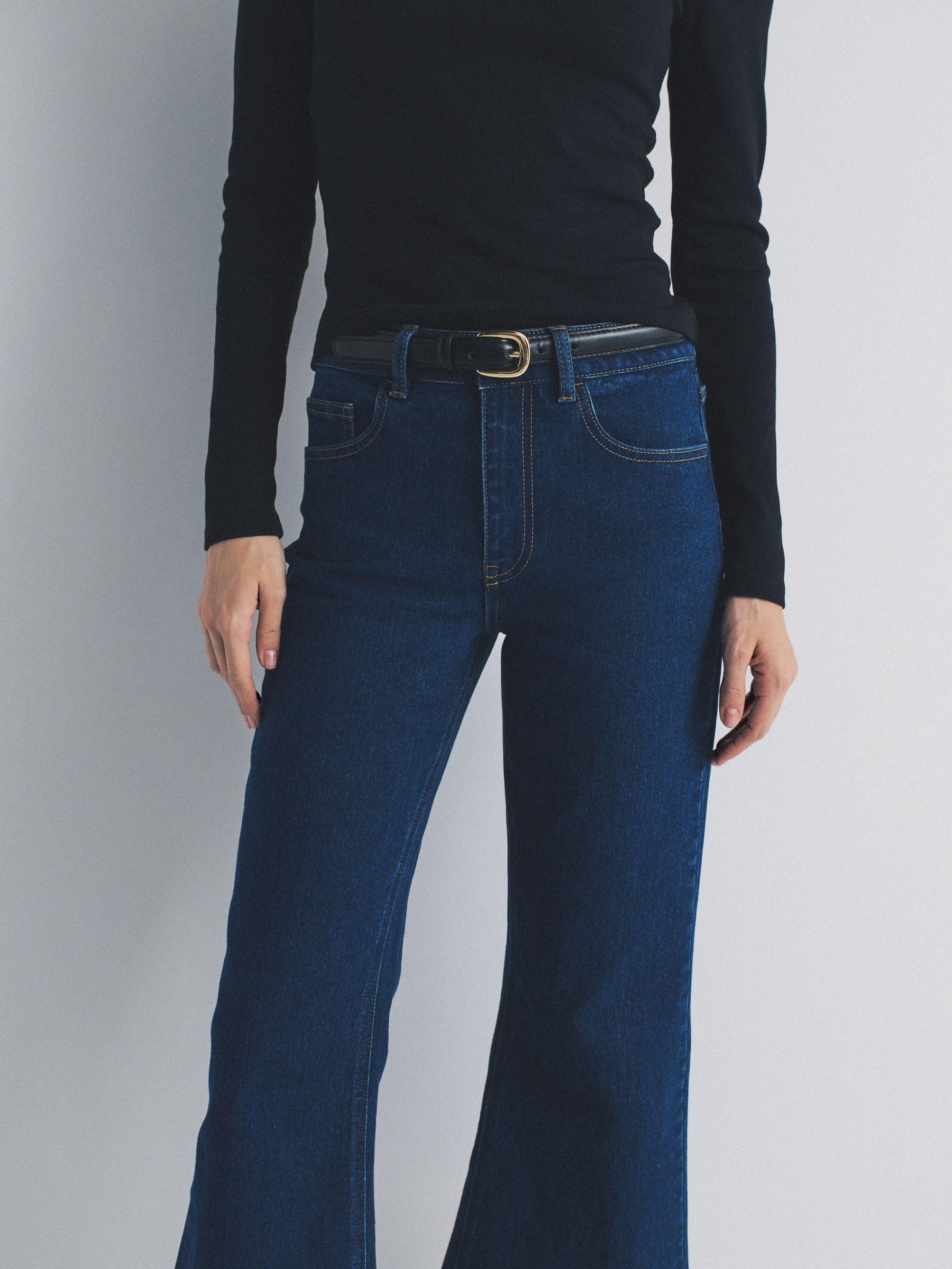 Geo Next The Set jeans zampa donna 2 pezzi polpaccio