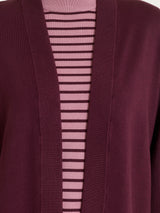 Ragno Four Seasons cardigan corto donna fico