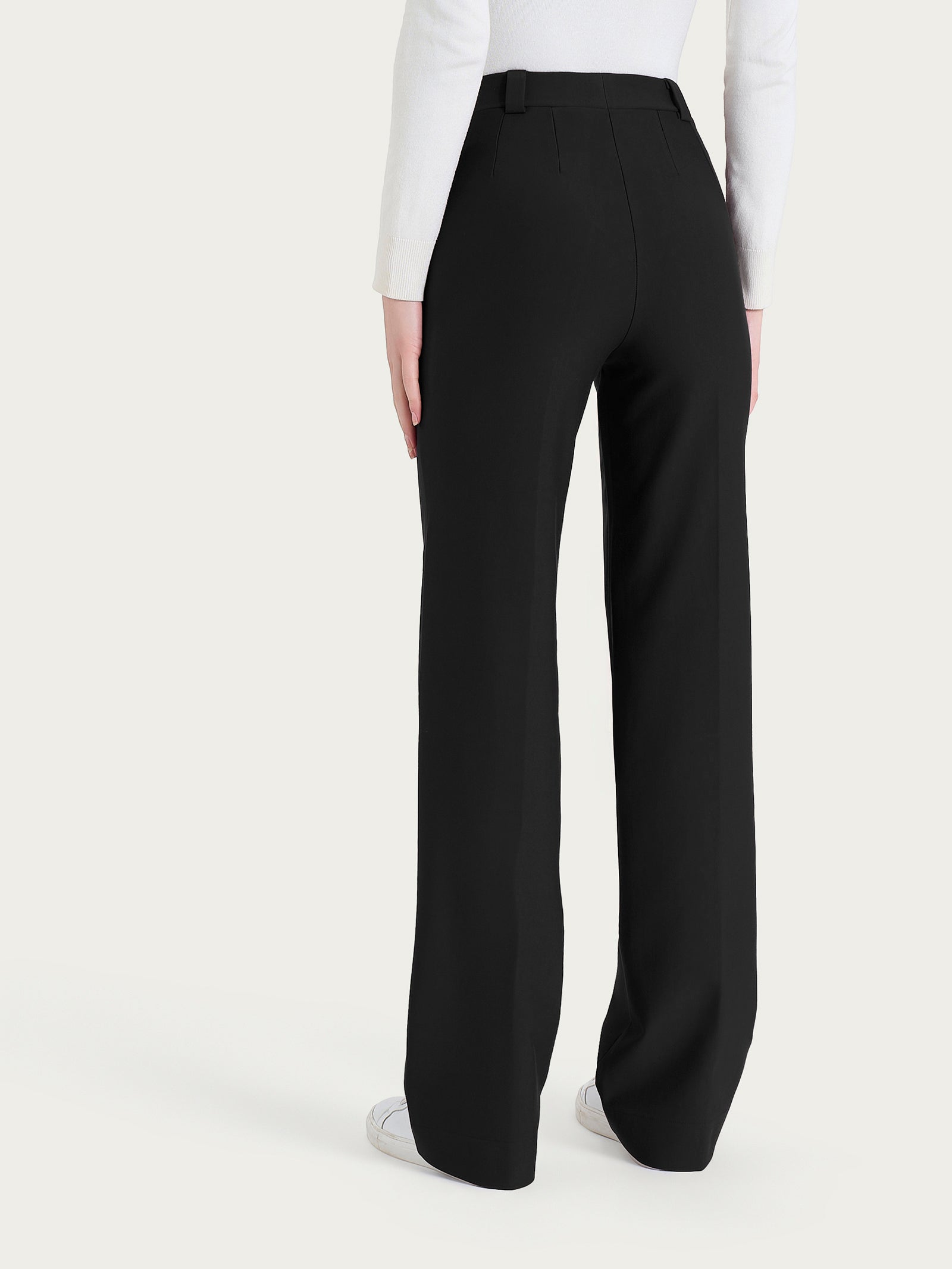 Ragno Compact pantalone ampio taschino Nero elasticizzato