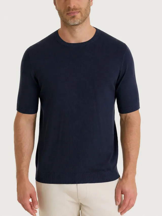 Ragno Puro Cotone Maglia Uomo Outer Space Manica Corta