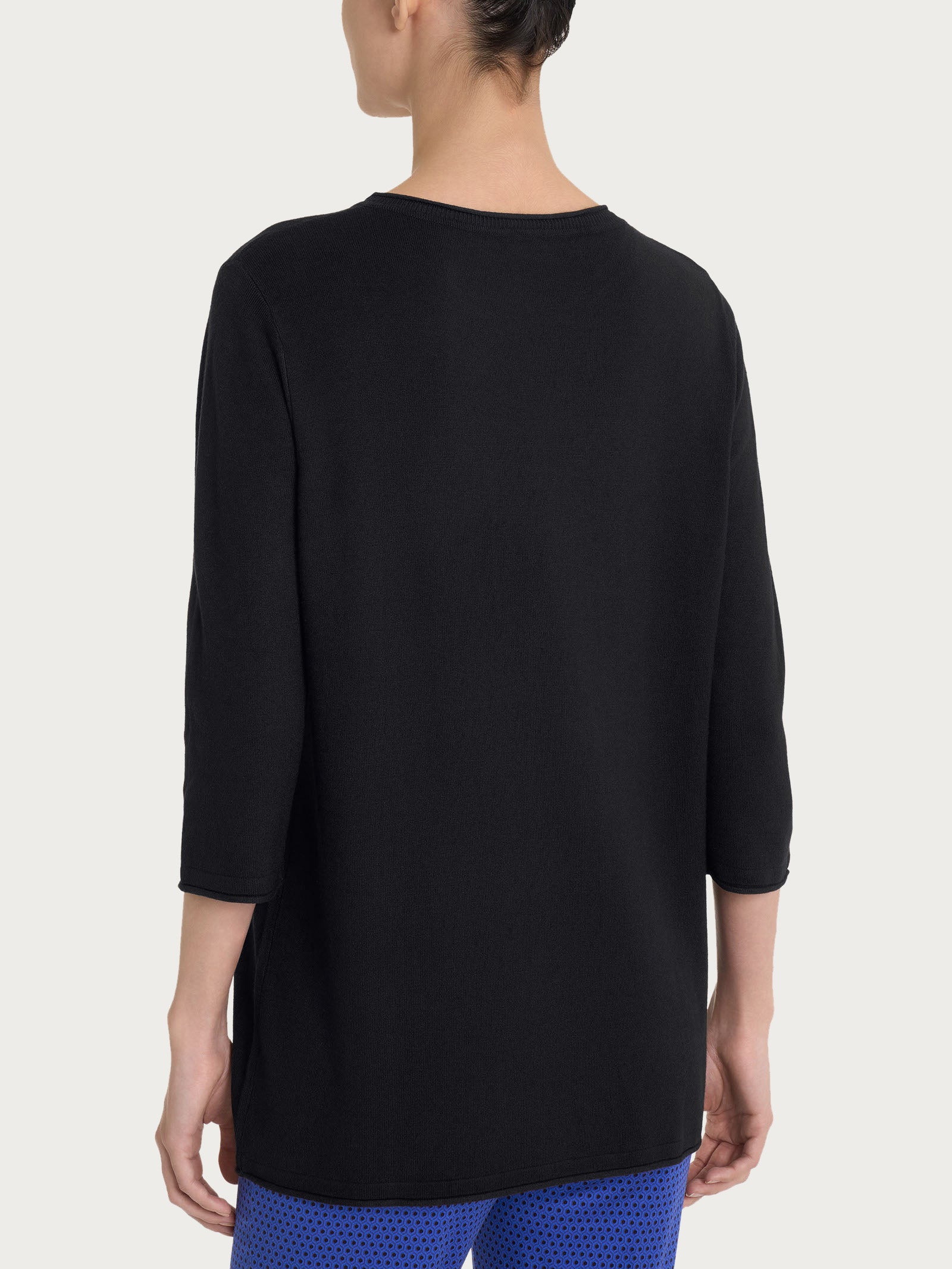 Ragno Summertime maglia girocollo 3/4 Nero