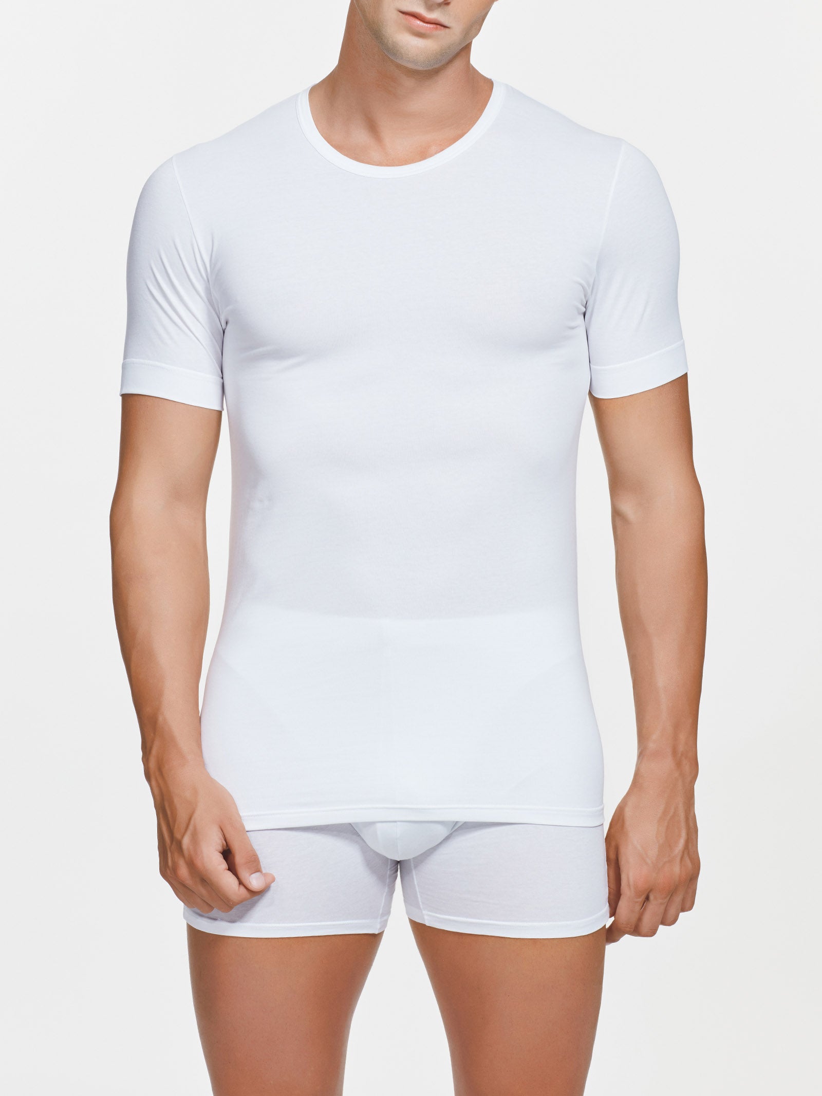 Ragno Hi-Tech Maglietta Cotone Girocollo Bianco