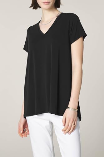 Goldenpoint maglia scollo V manica corta over misto modal