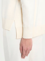 Ragno Super Soft cardigan aperto Avorio maniche lunghe