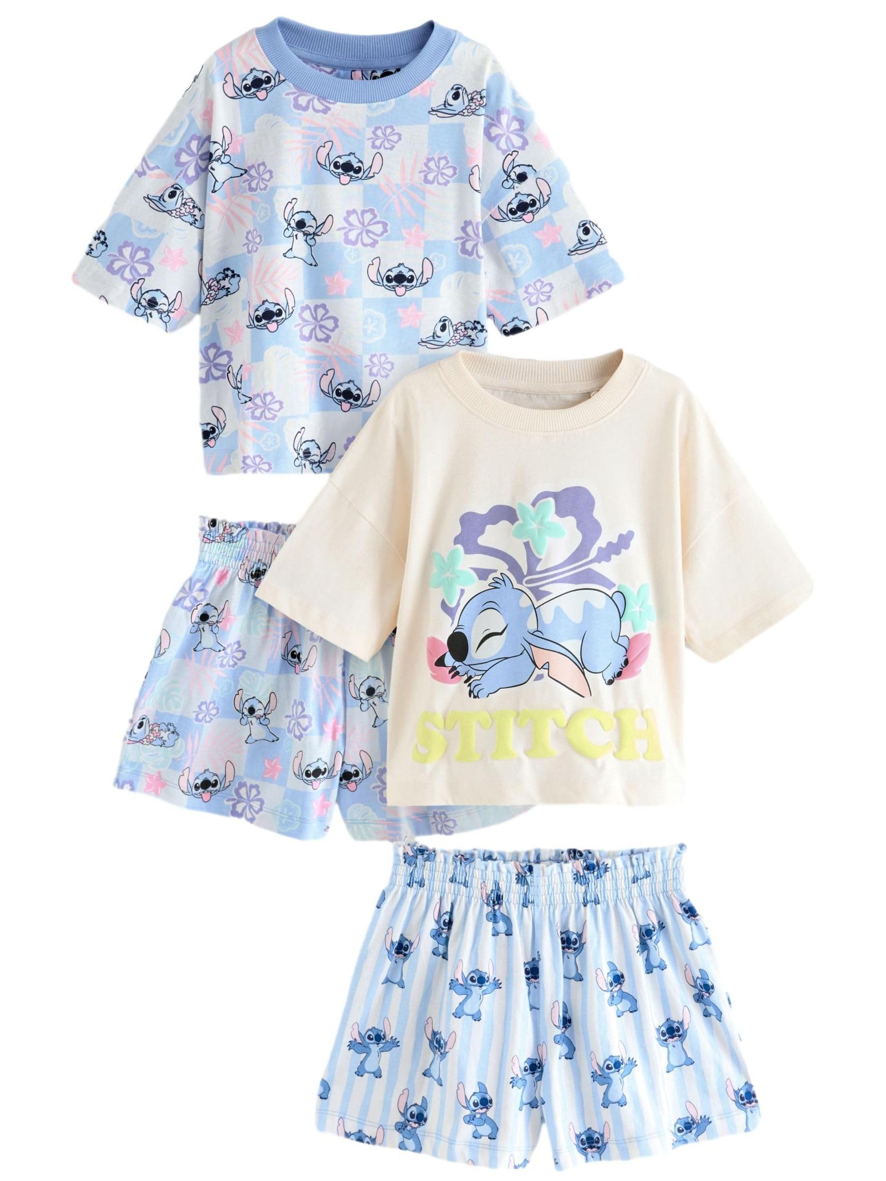 Next Pigiami Corti Stitch 2 pezzi bambina 176